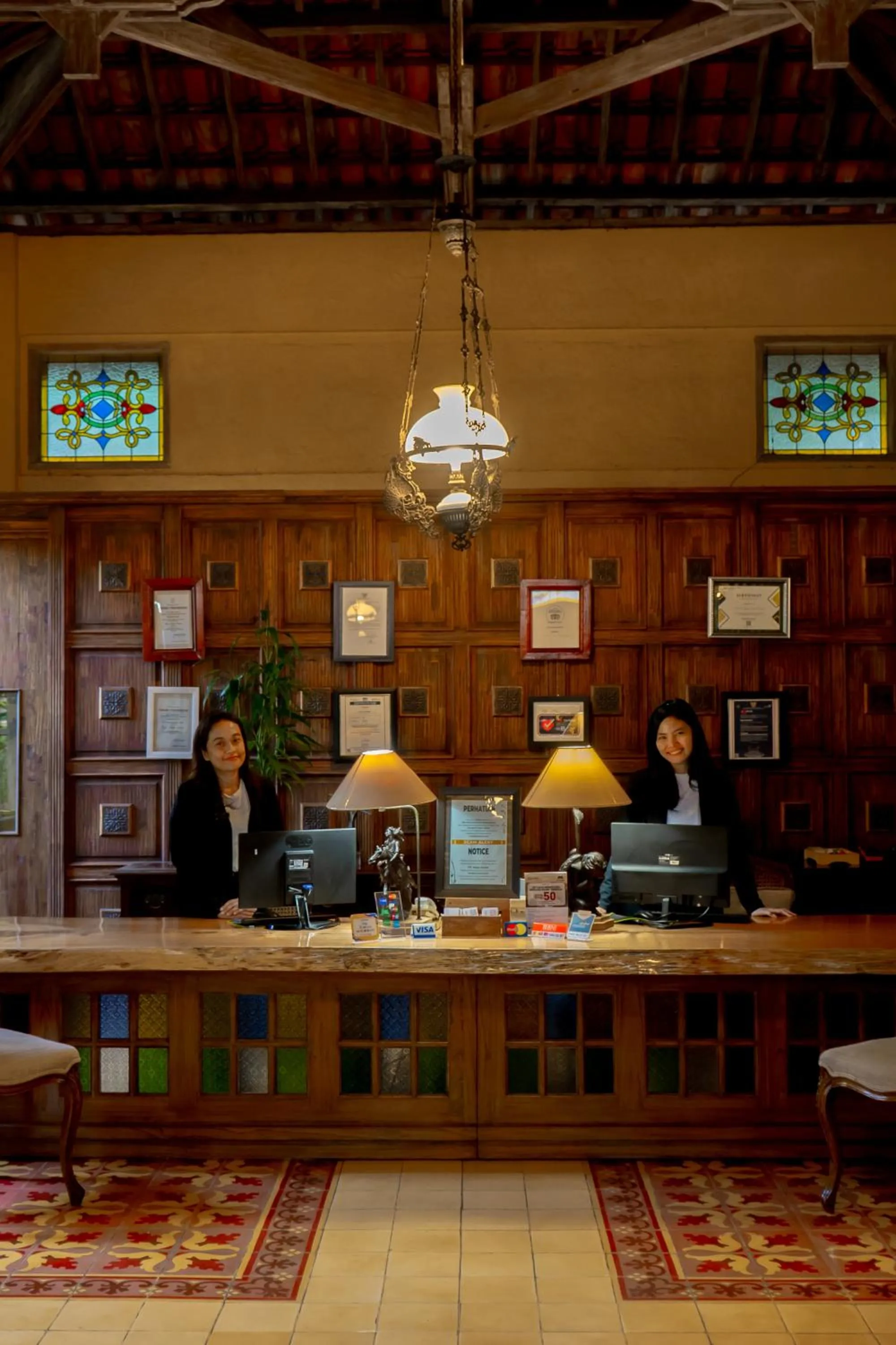 Lobby or reception in Kayu Arum Resort