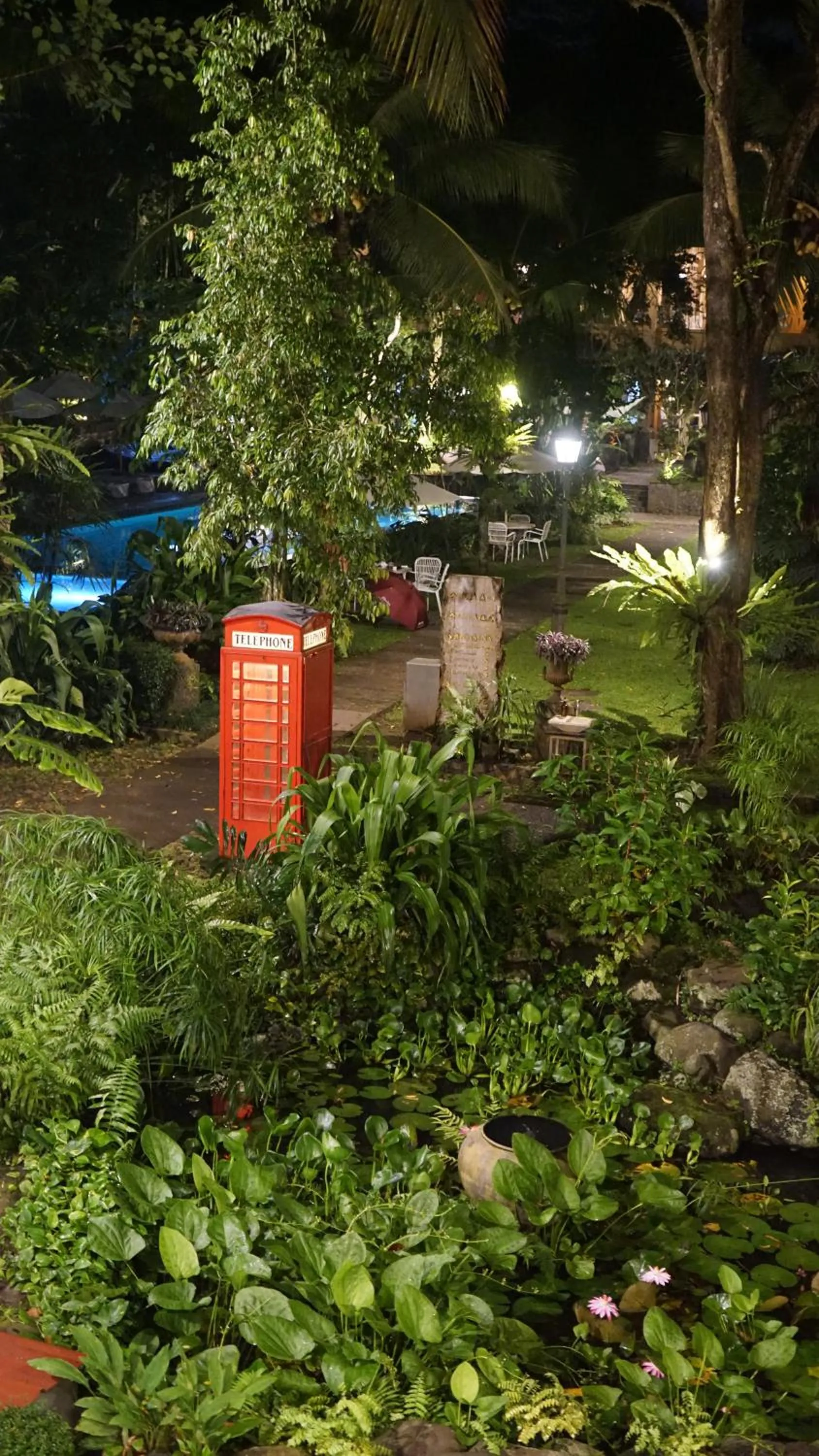 Garden view in Kayu Arum Resort