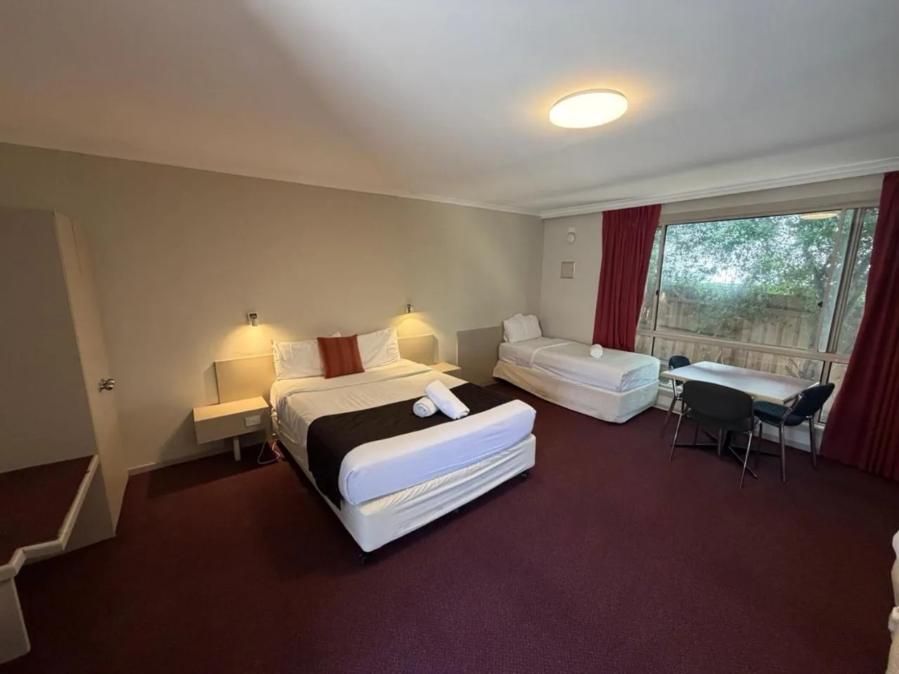 Bed in Ringwood Lake Inn