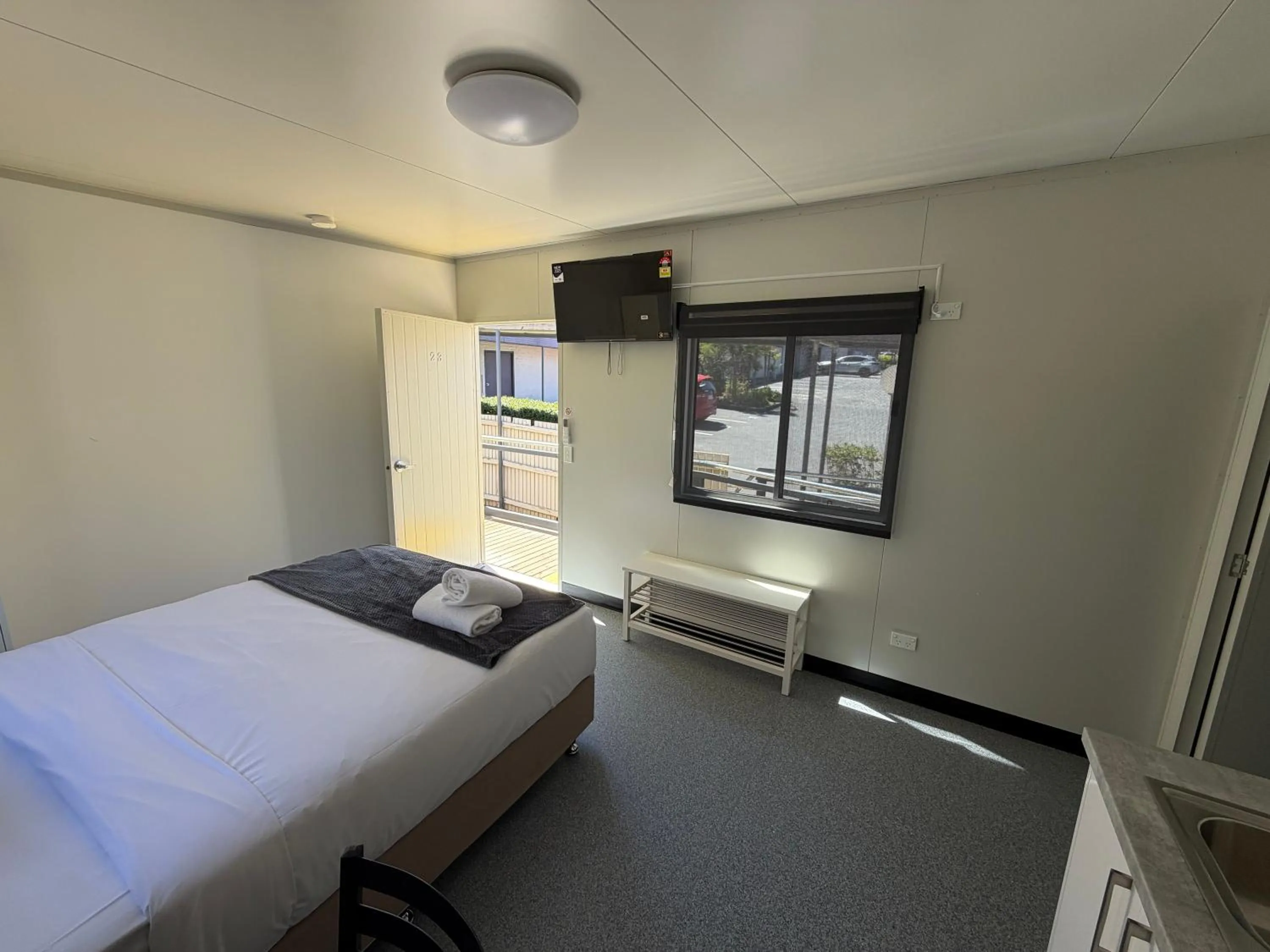 Bed in Ringwood Lake Inn