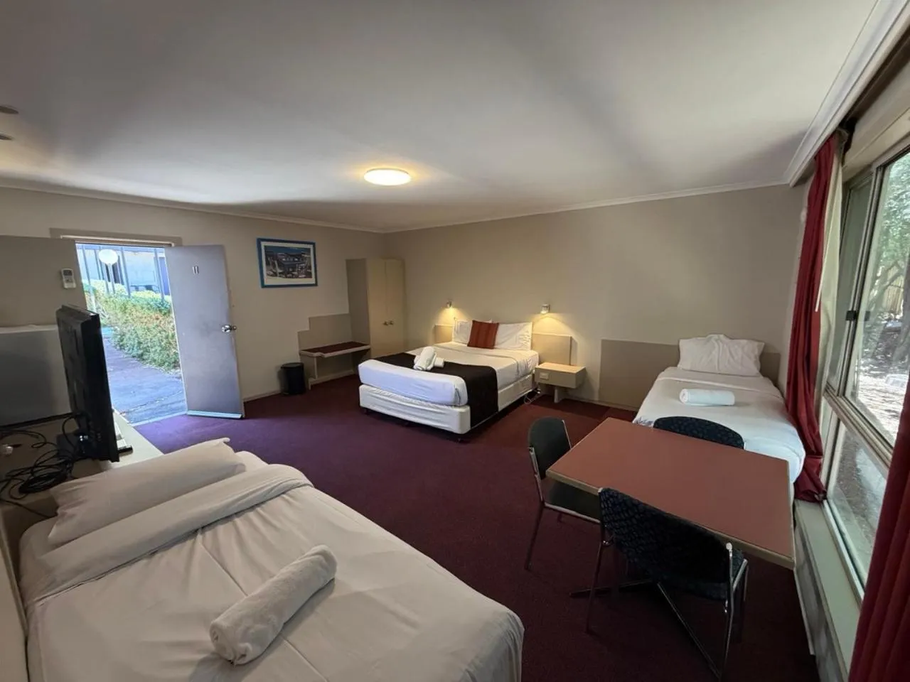 Bed in Ringwood Lake Inn