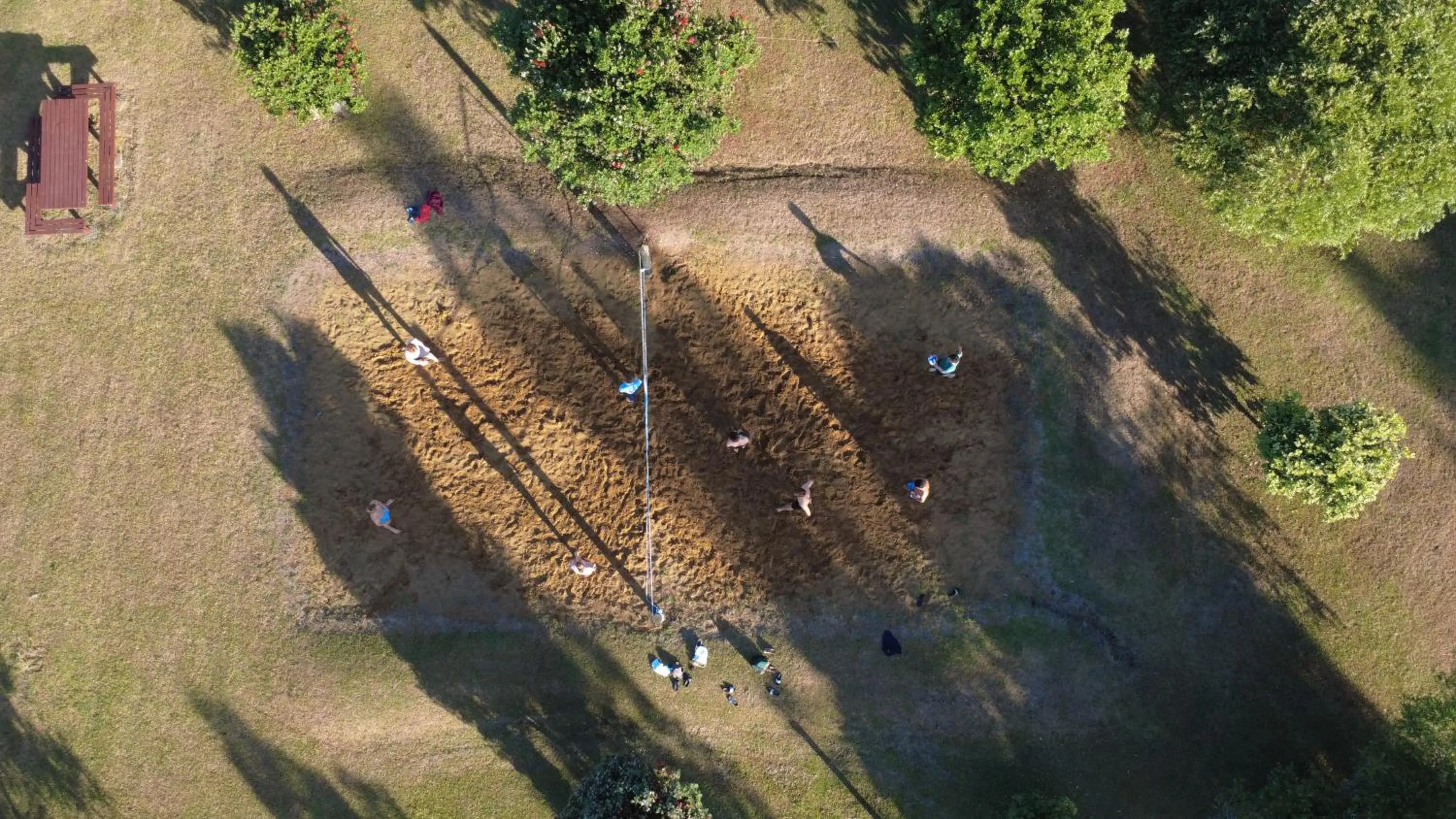 Bird's eye view in Ahipara TOP 10 Holiday Park