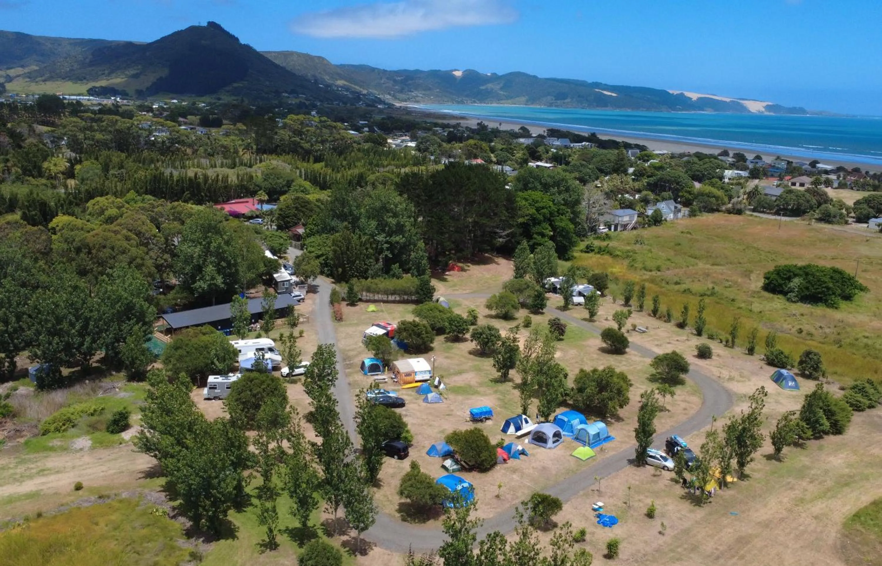 Area and facilities in Ahipara TOP 10 Holiday Park