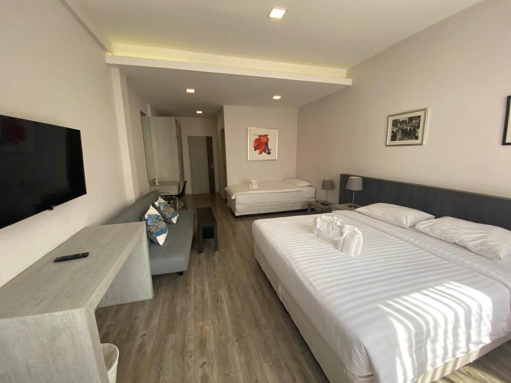 Bedroom, Bed in Ratchadamnoen Residence