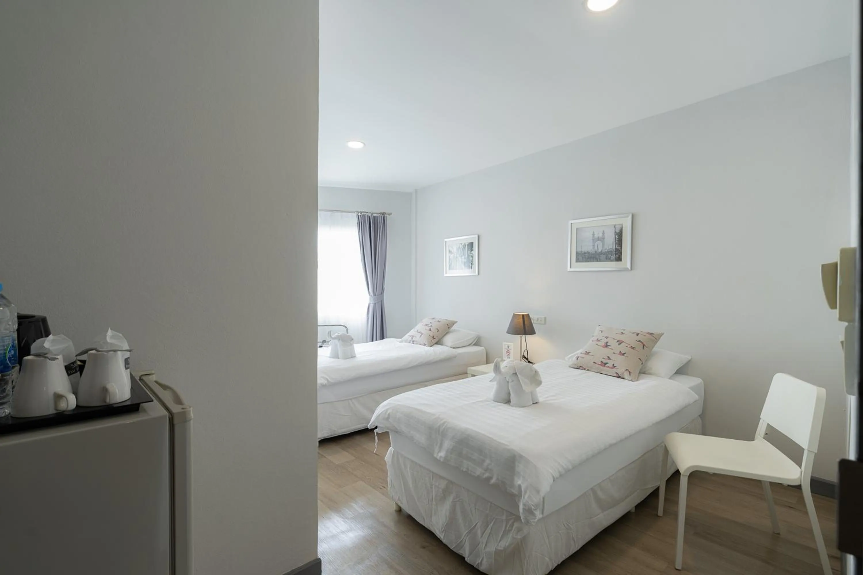 Bed in Ratchadamnoen Residence