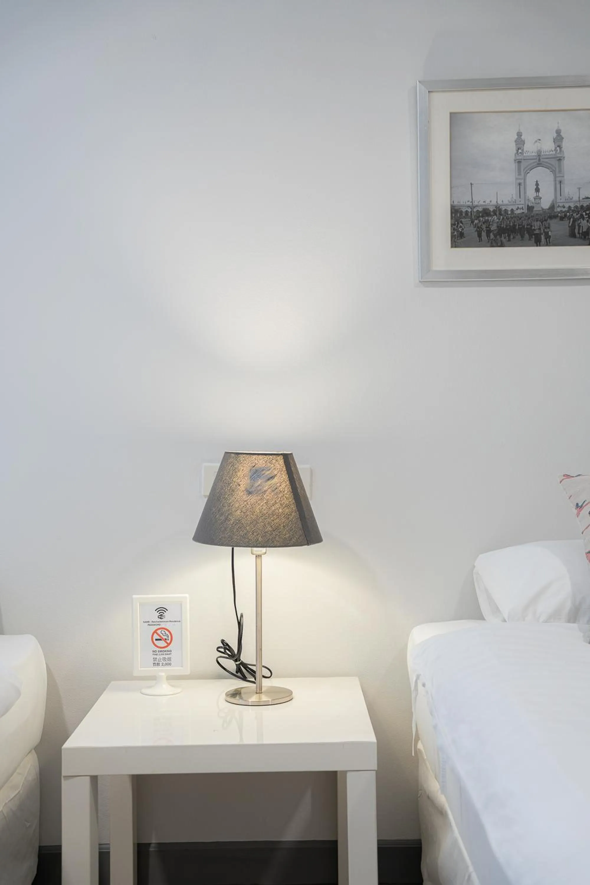 Bed in Ratchadamnoen Residence