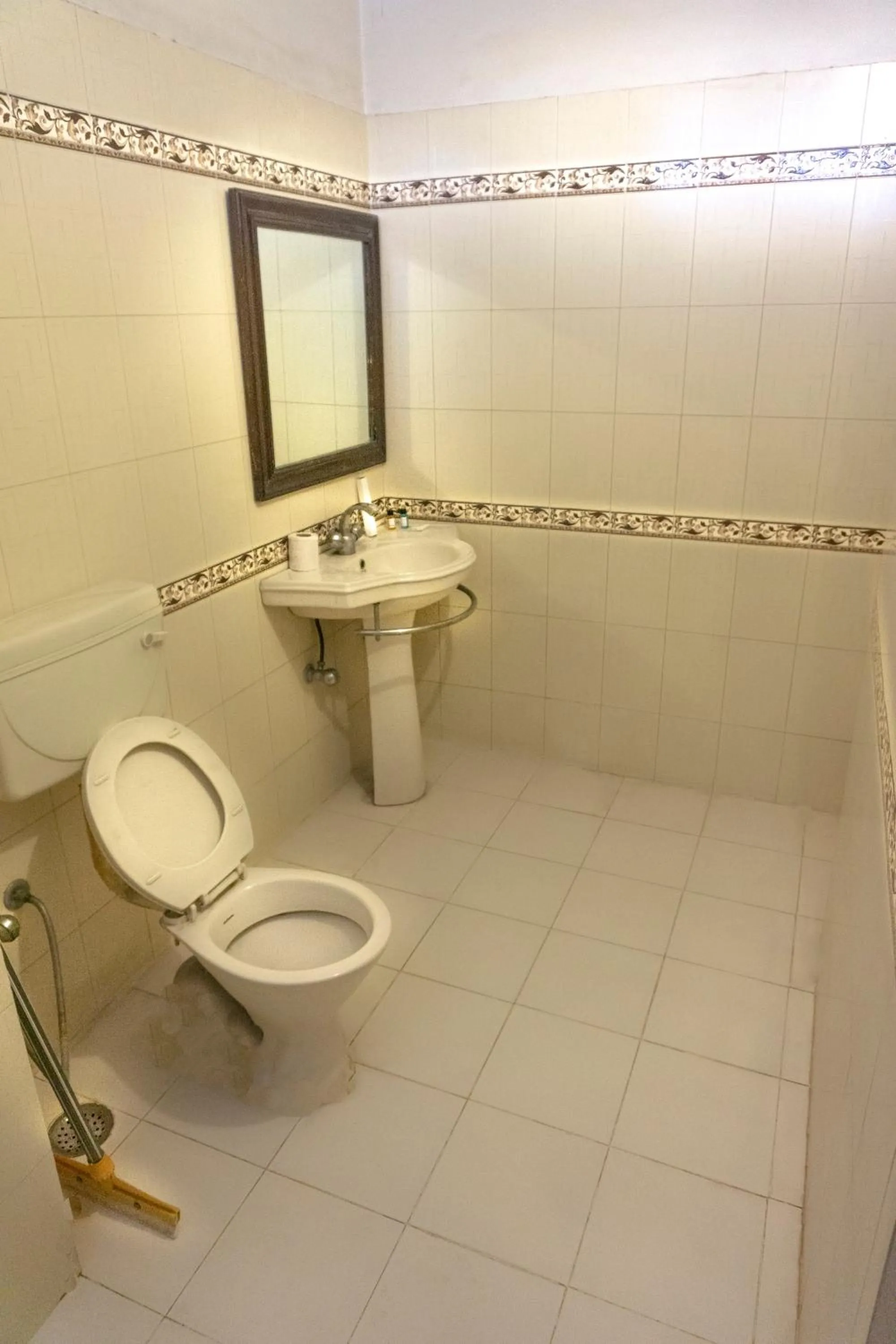 Shower in Krishna Palace - A Heritage Boutique Hotel