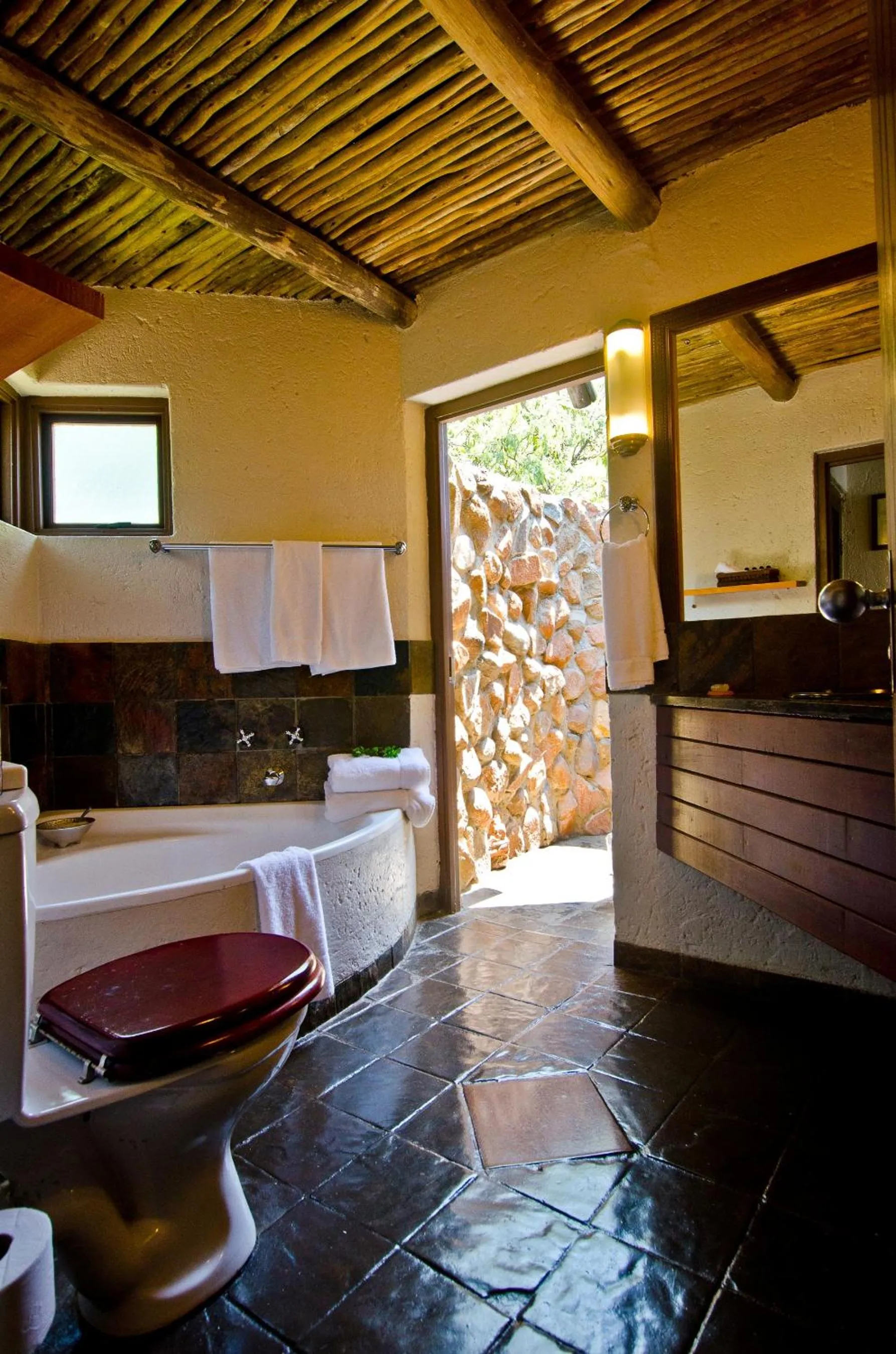 Bathroom in Tau Game Lodge