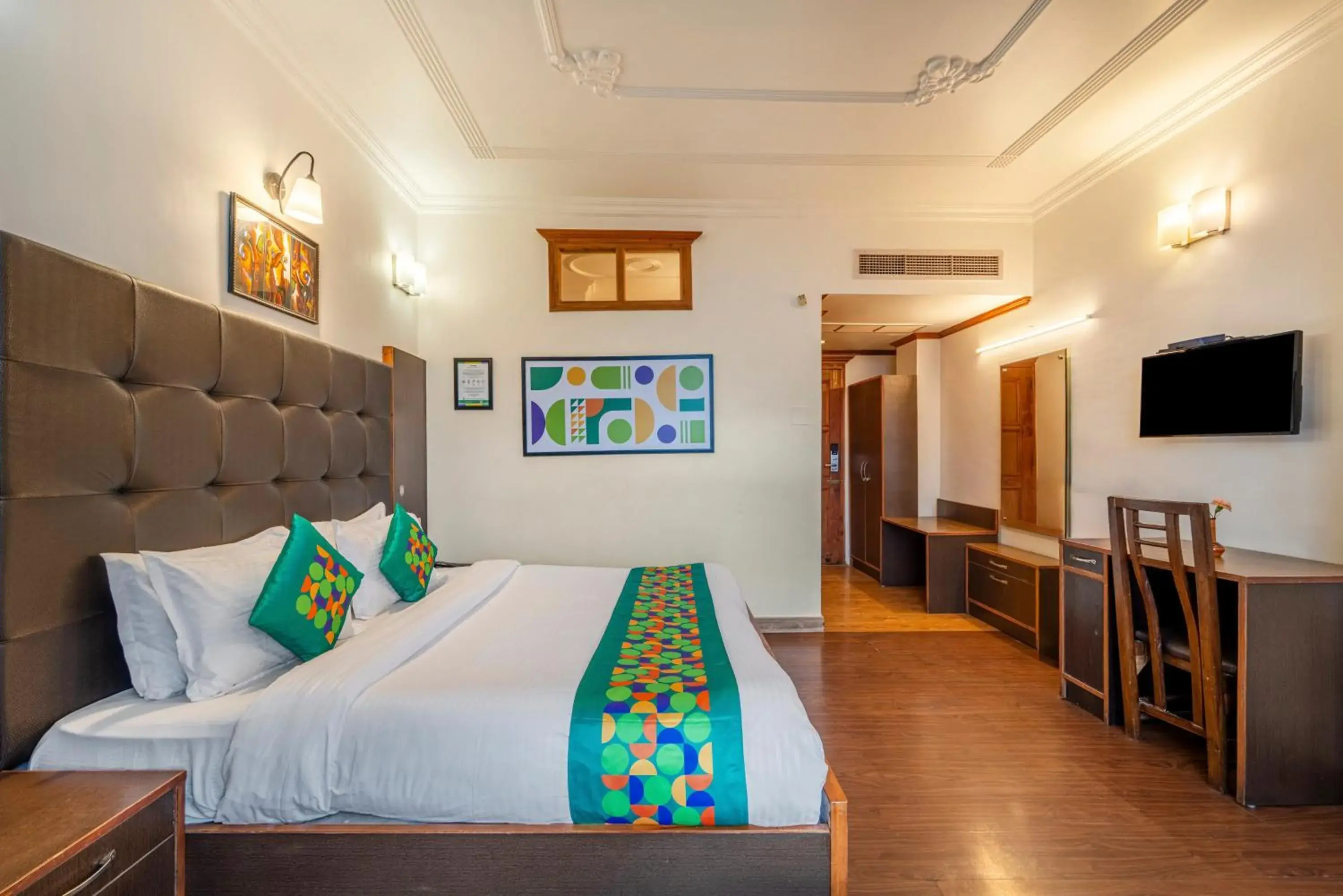 Bedroom, Bed in Treebo Premium Bridge View Regency, Mall Road Bedroom, Bed in Treebo Premium Bridge View Regency, Mall Road