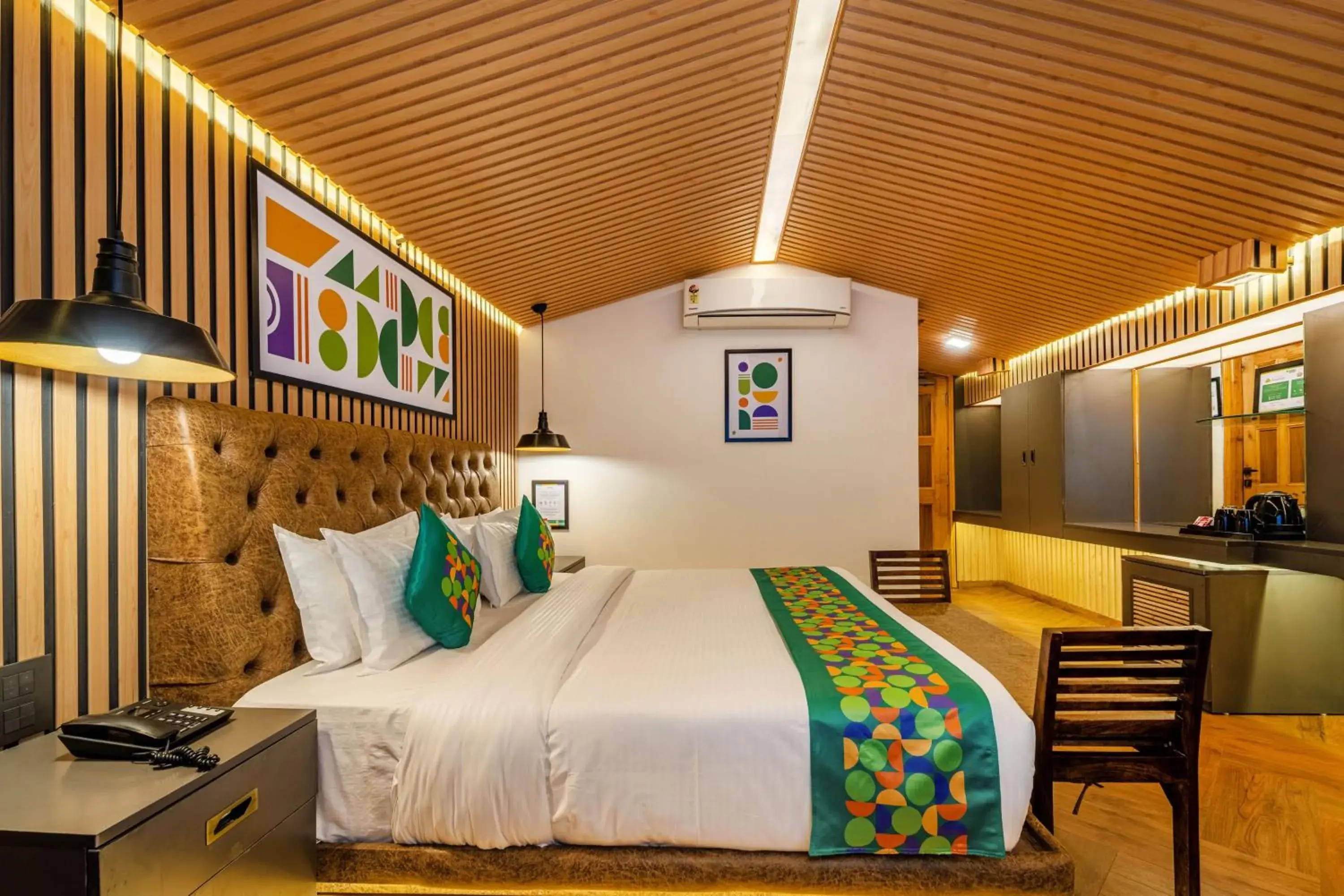 Bedroom, Bed in Treebo Premium Bridge View Regency, Mall Road Bedroom, Bed in Treebo Premium Bridge View Regency, Mall Road