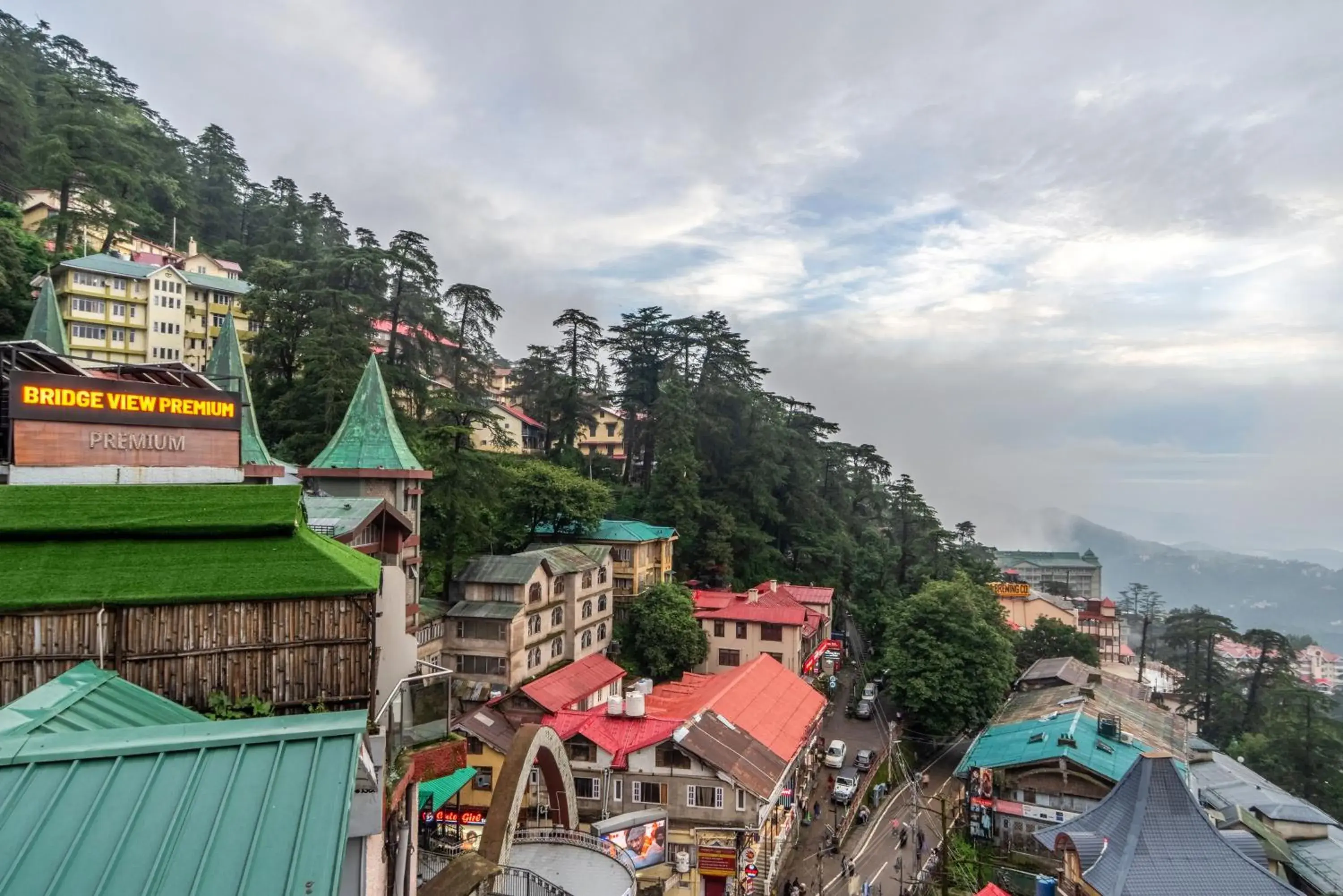 View (from property/room) in Treebo Premium Bridge View Regency, Mall Road View (from property/room) in Treebo Premium Bridge View Regency, Mall Road