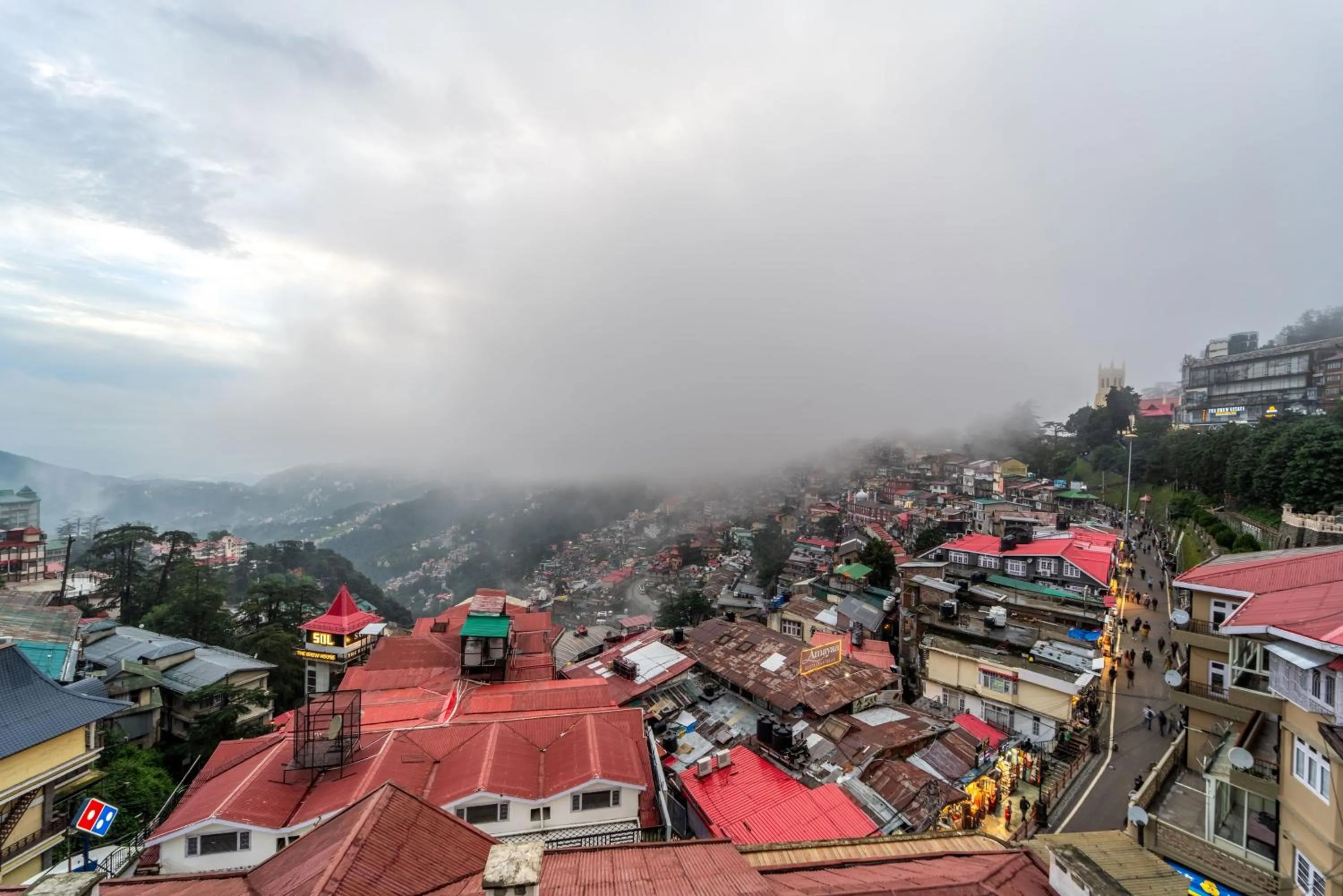 View (from property/room) in Treebo Premium Bridge View Regency, Mall Road