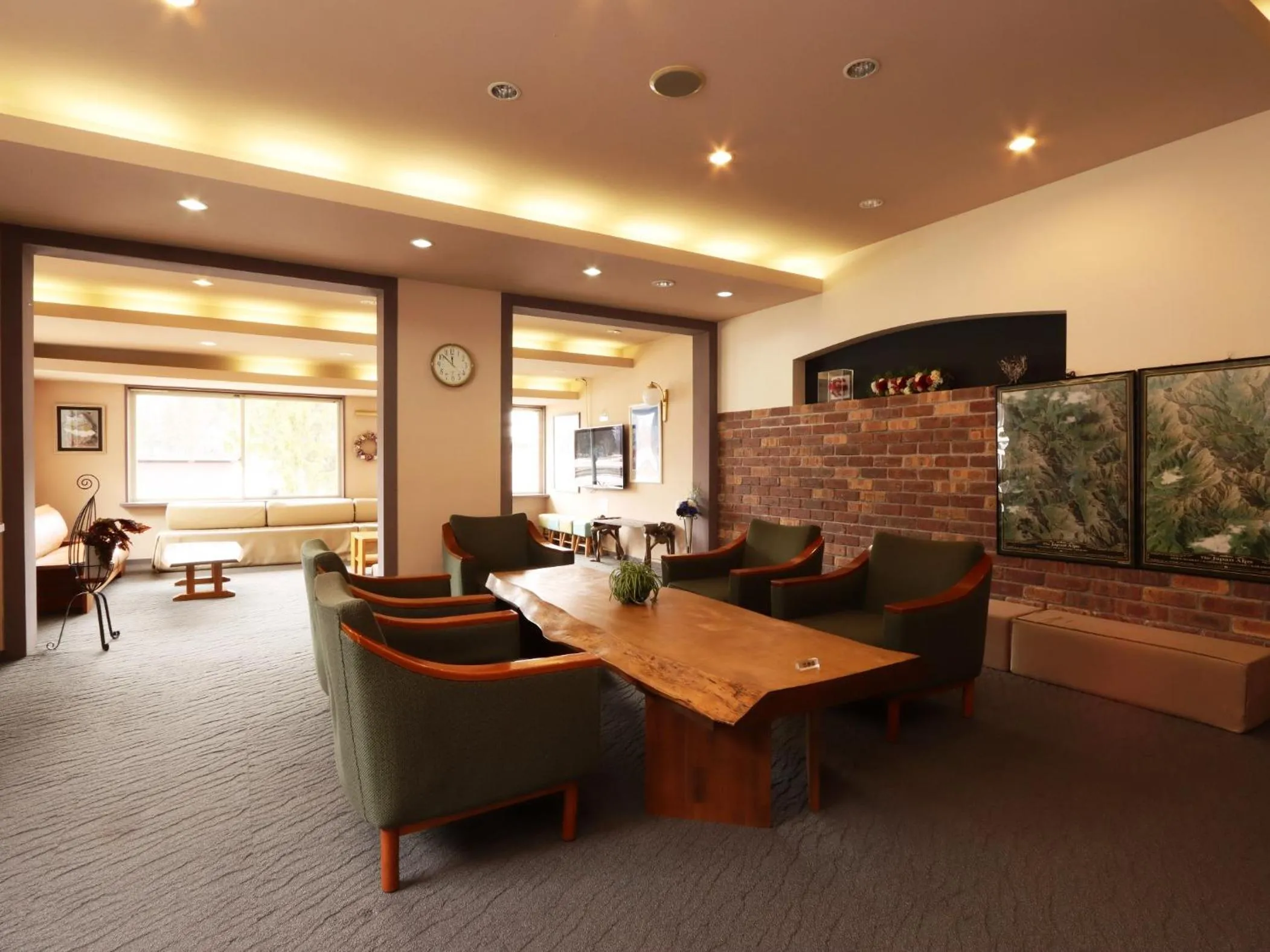 Living room in Hotel Cerulean Alpine