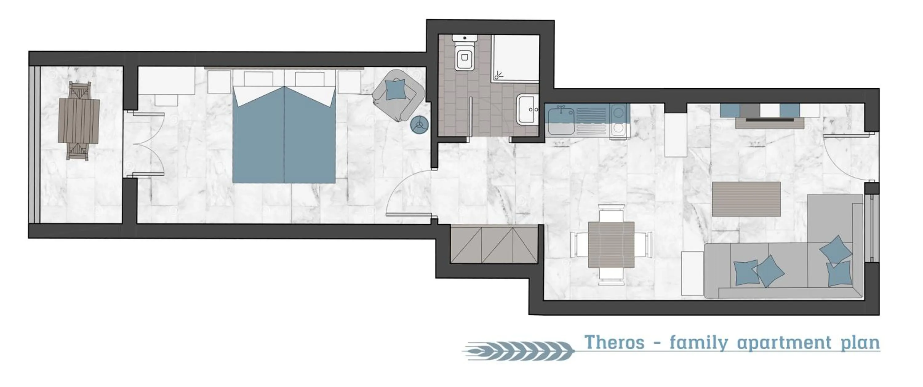 Photo of the whole room in Theros