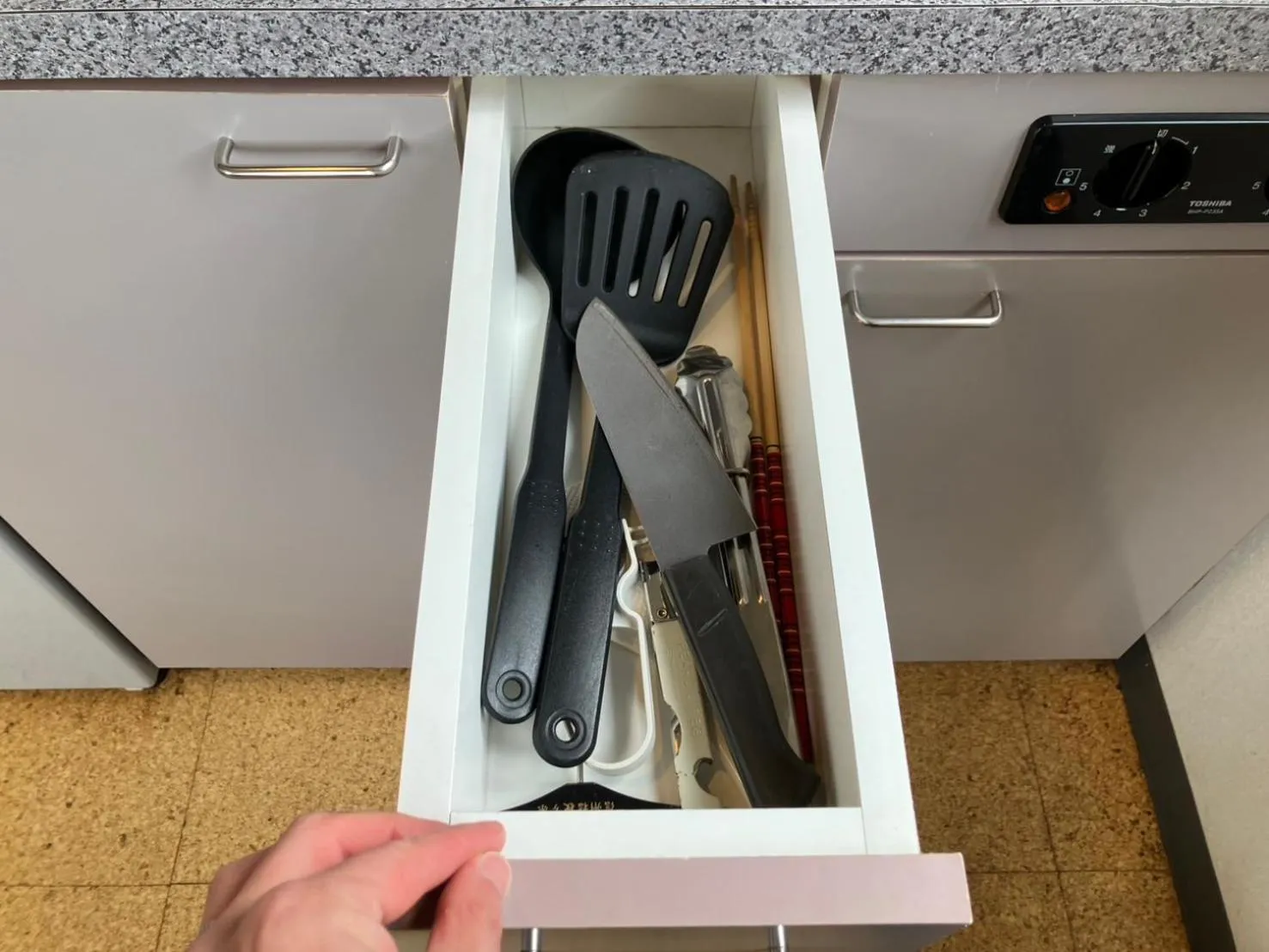 Kitchen or kitchenette in コンドミニアム白馬五竜