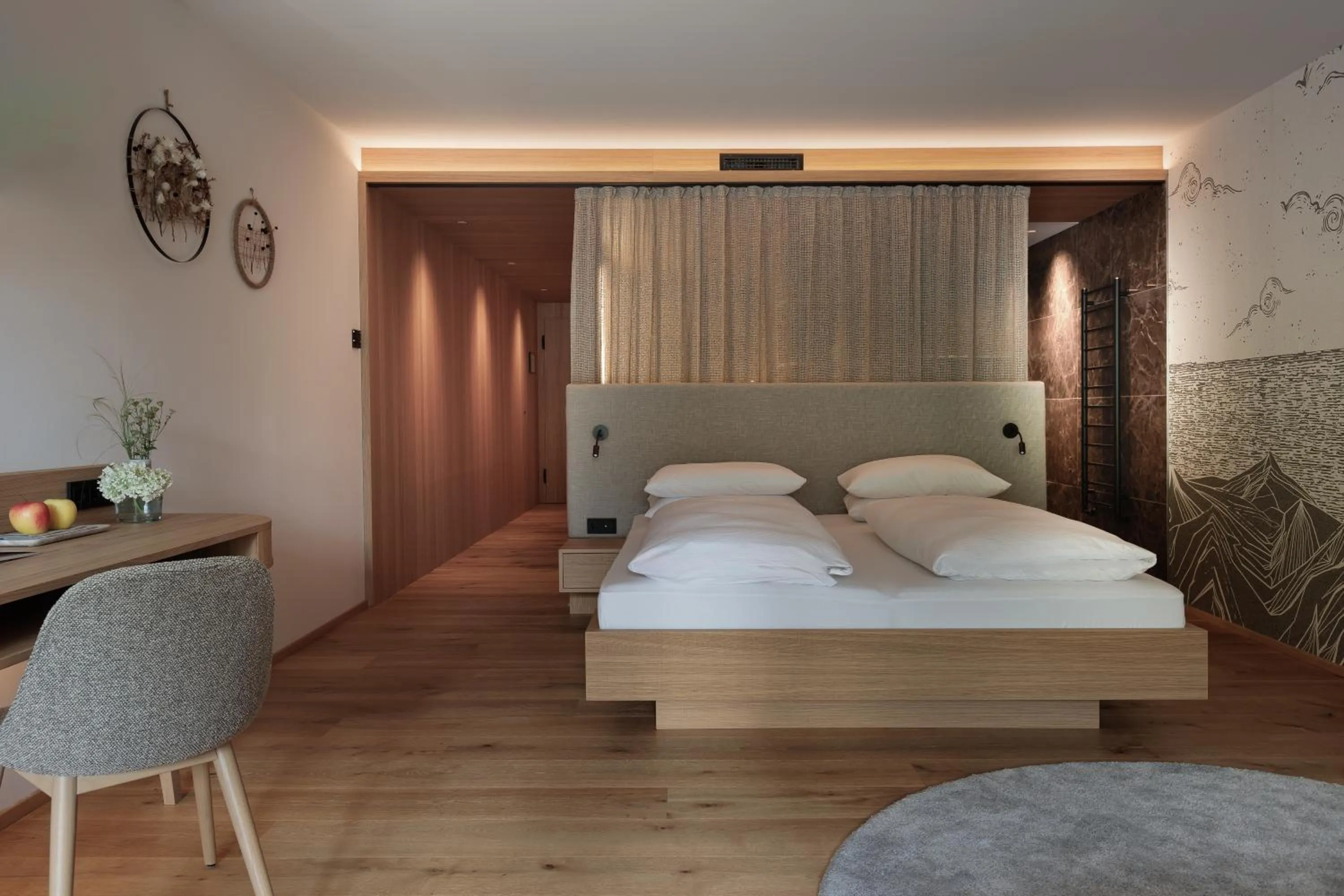 Photo of the whole room, Bed in Hotel Nesslerhof