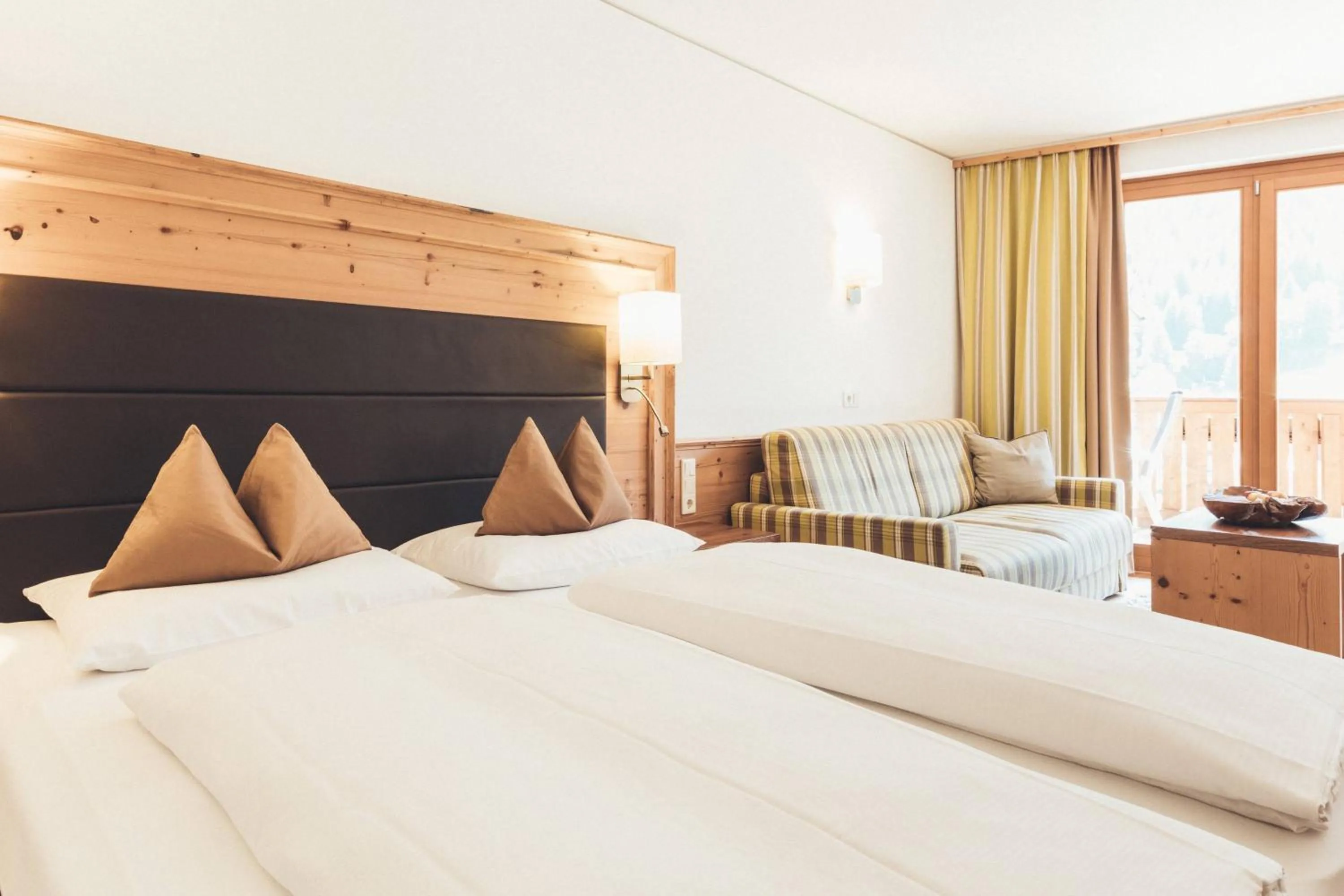 Bedroom, Bed in Hotel Nesslerhof