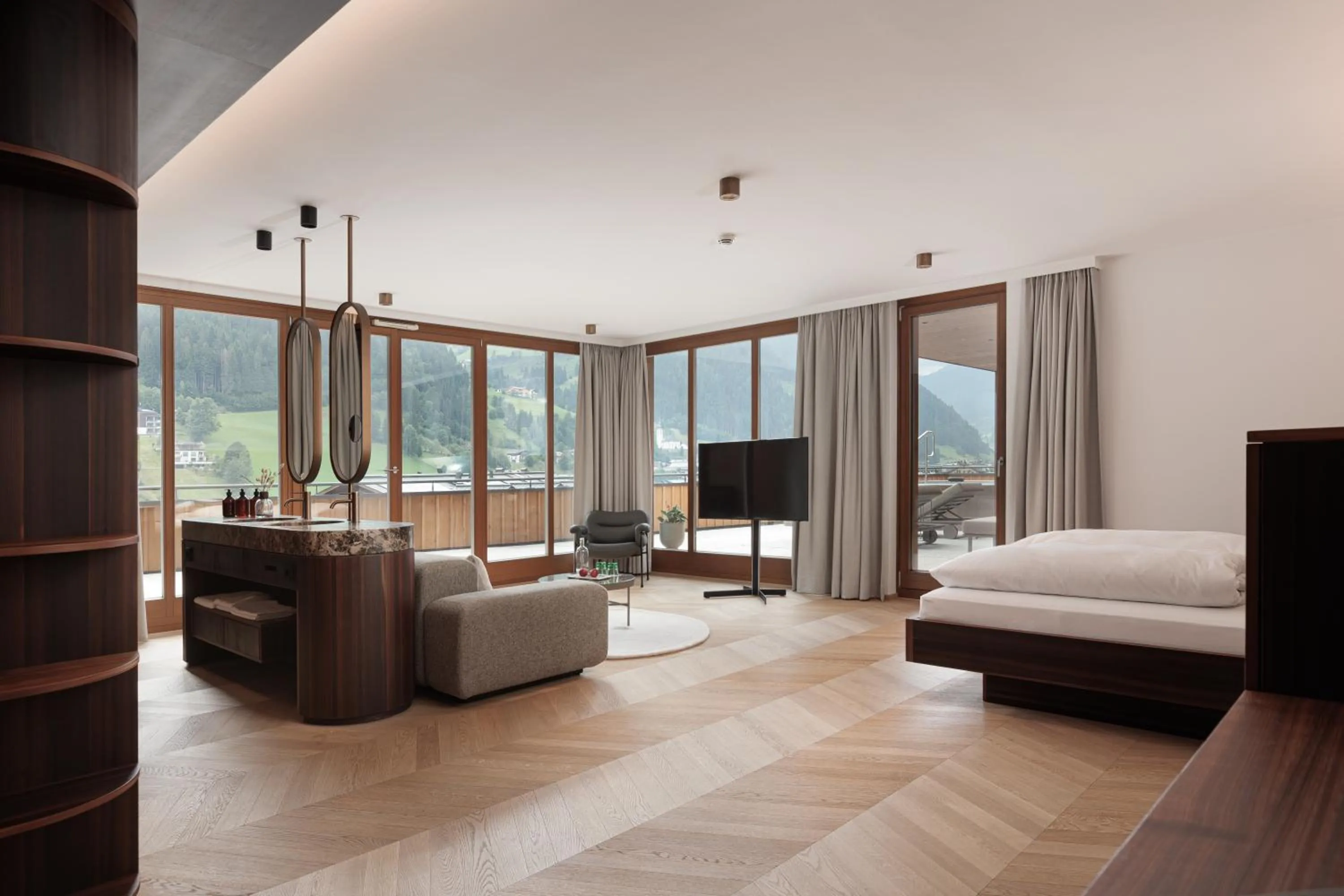 Photo of the whole room, Bed in Hotel Nesslerhof