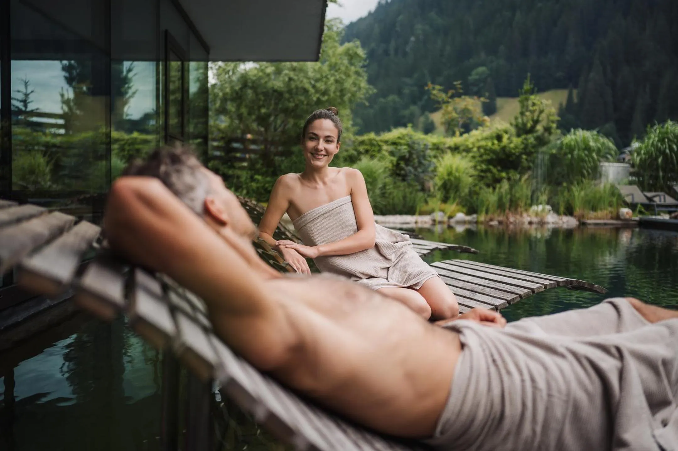 Spa and wellness centre/facilities in Hotel Nesslerhof
