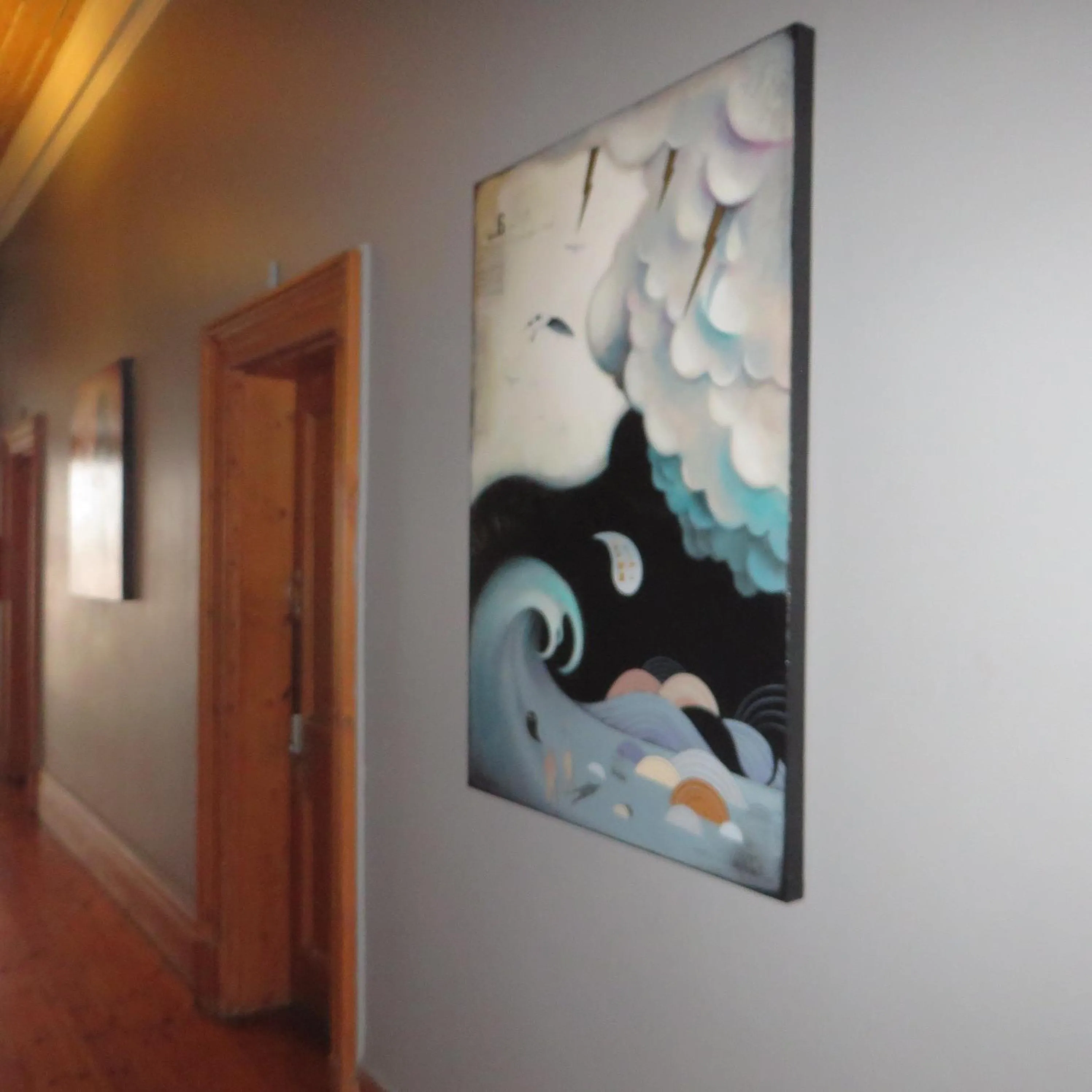 Decorative detail in Ashanti Lodge Backpackers