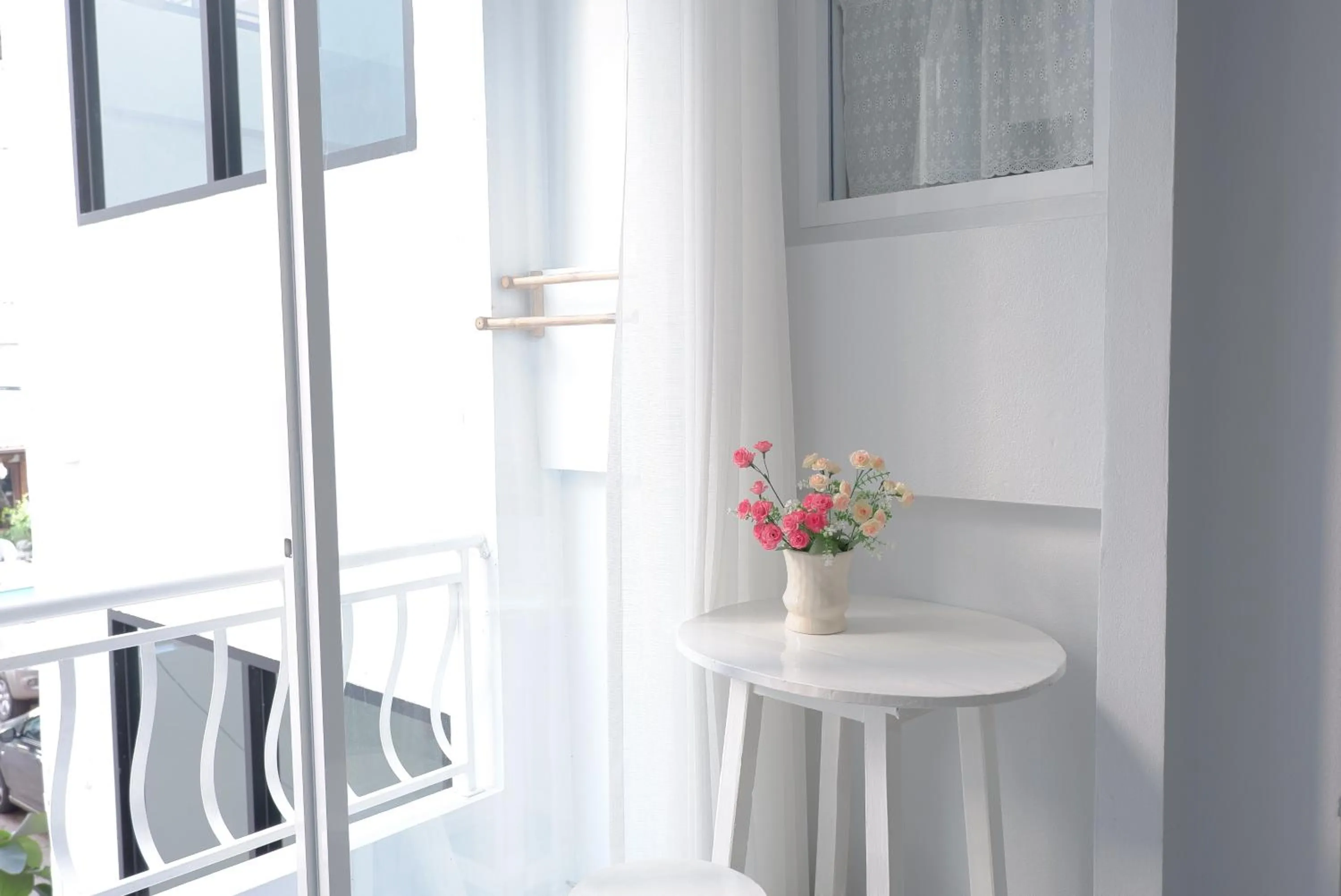 Balcony/Terrace in Shan Boutique hotel