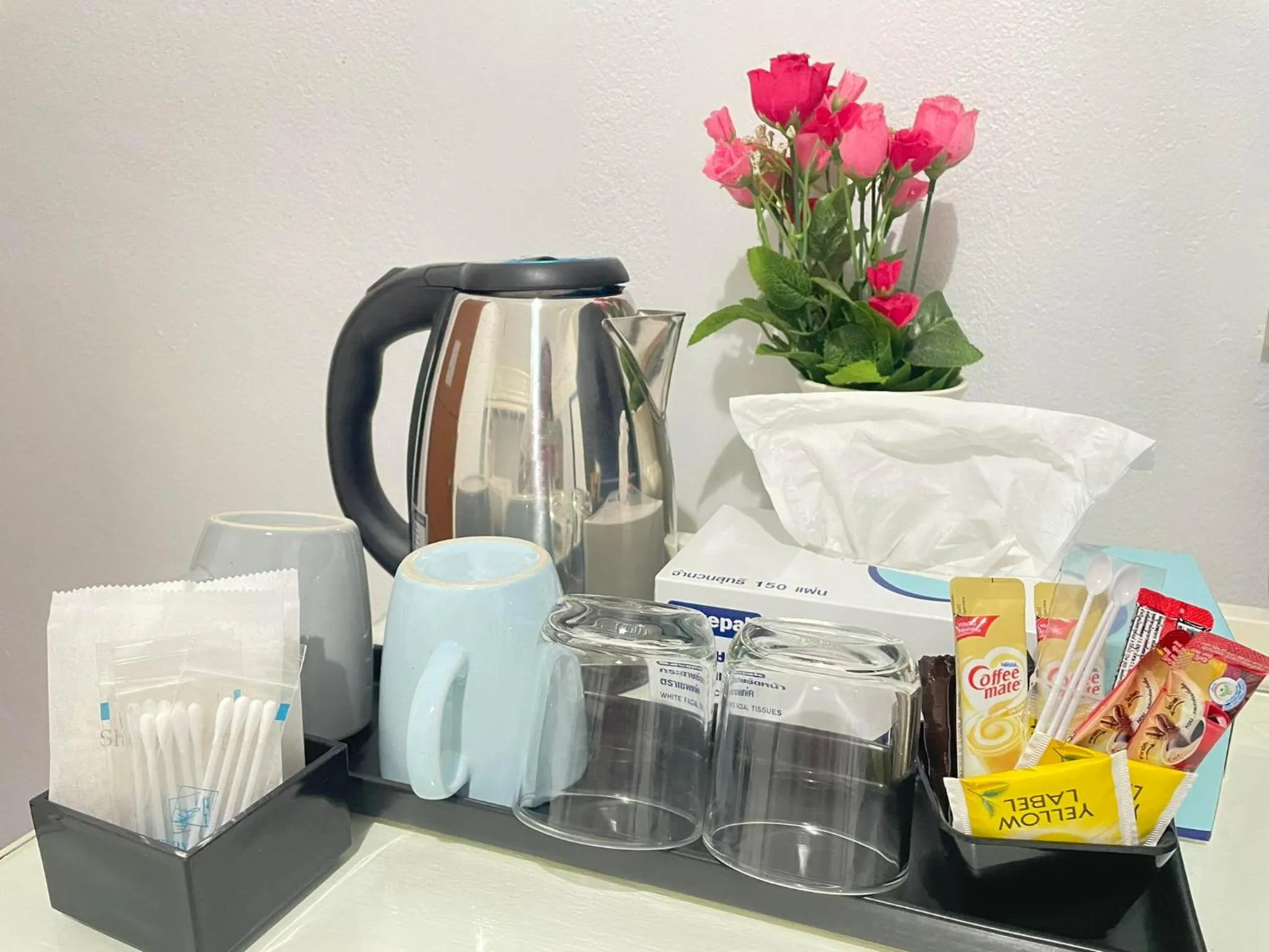 Coffee/tea facilities in Shan Boutique hotel