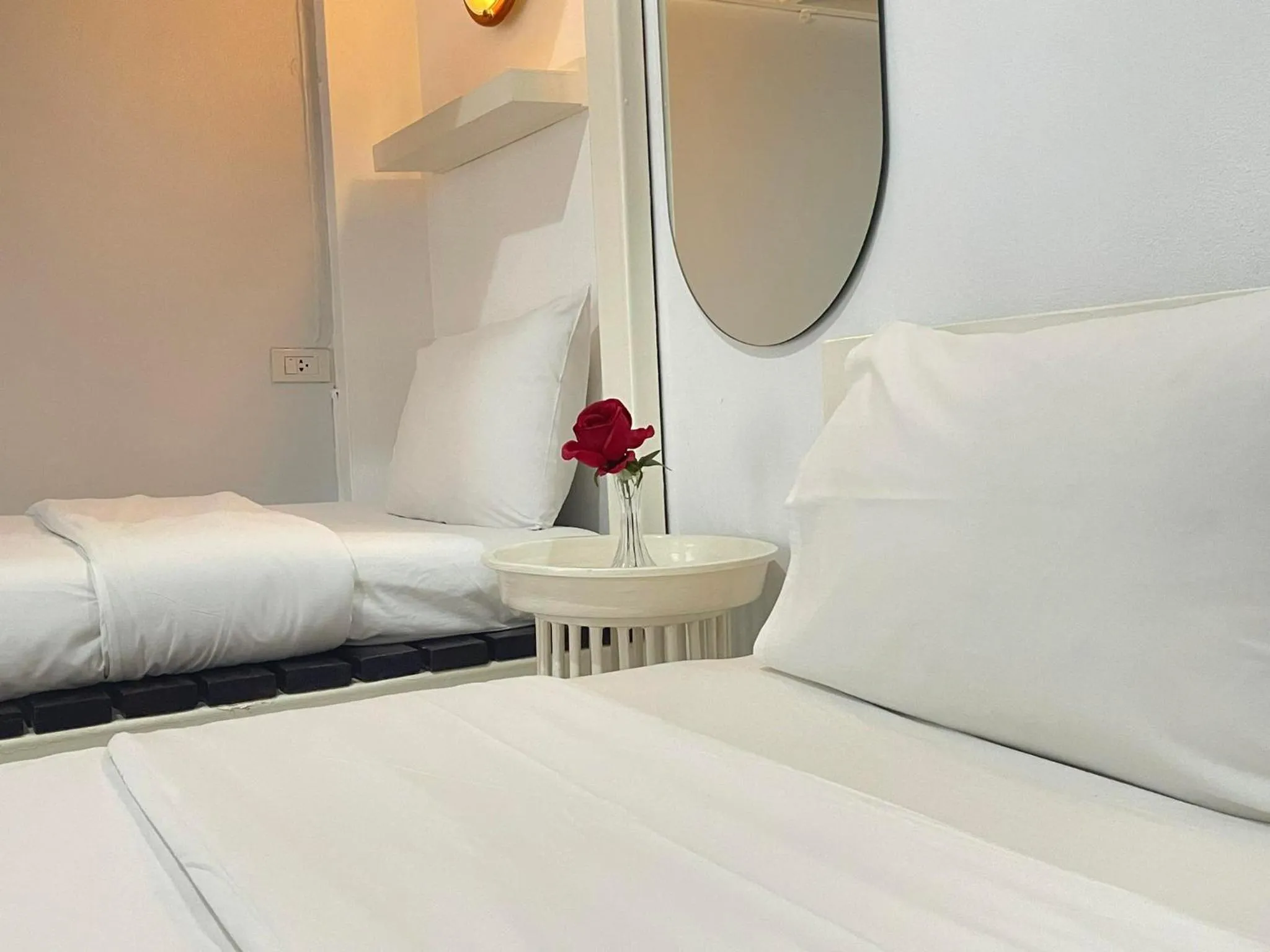 Bed in Shan Boutique hotel