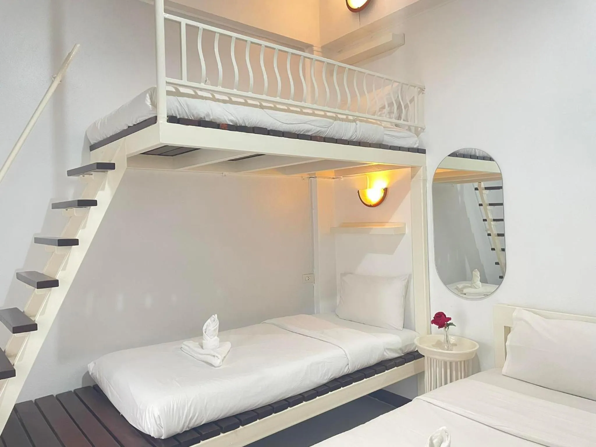 Bed in Shan Boutique hotel