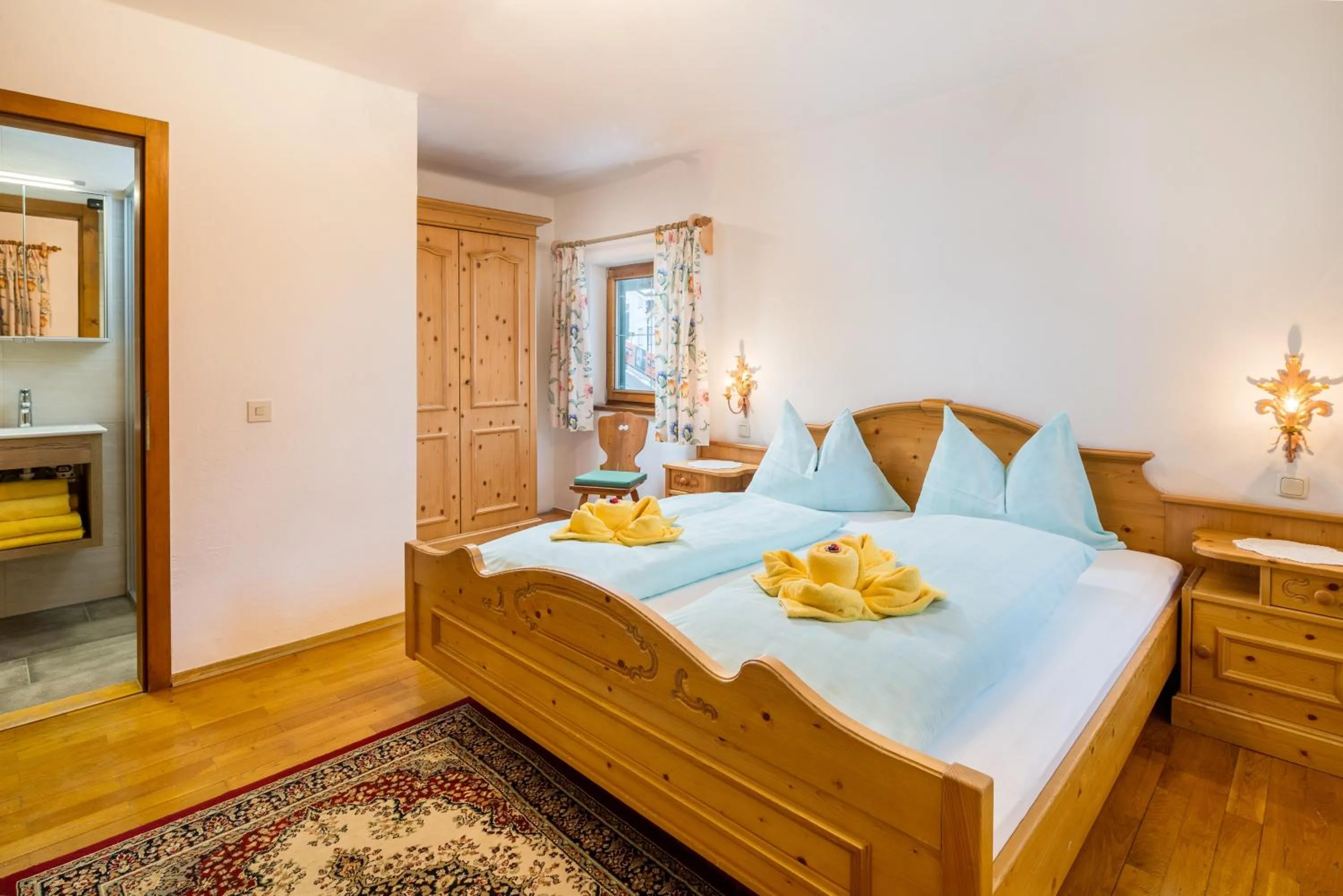 Bed in Pension Rainhof