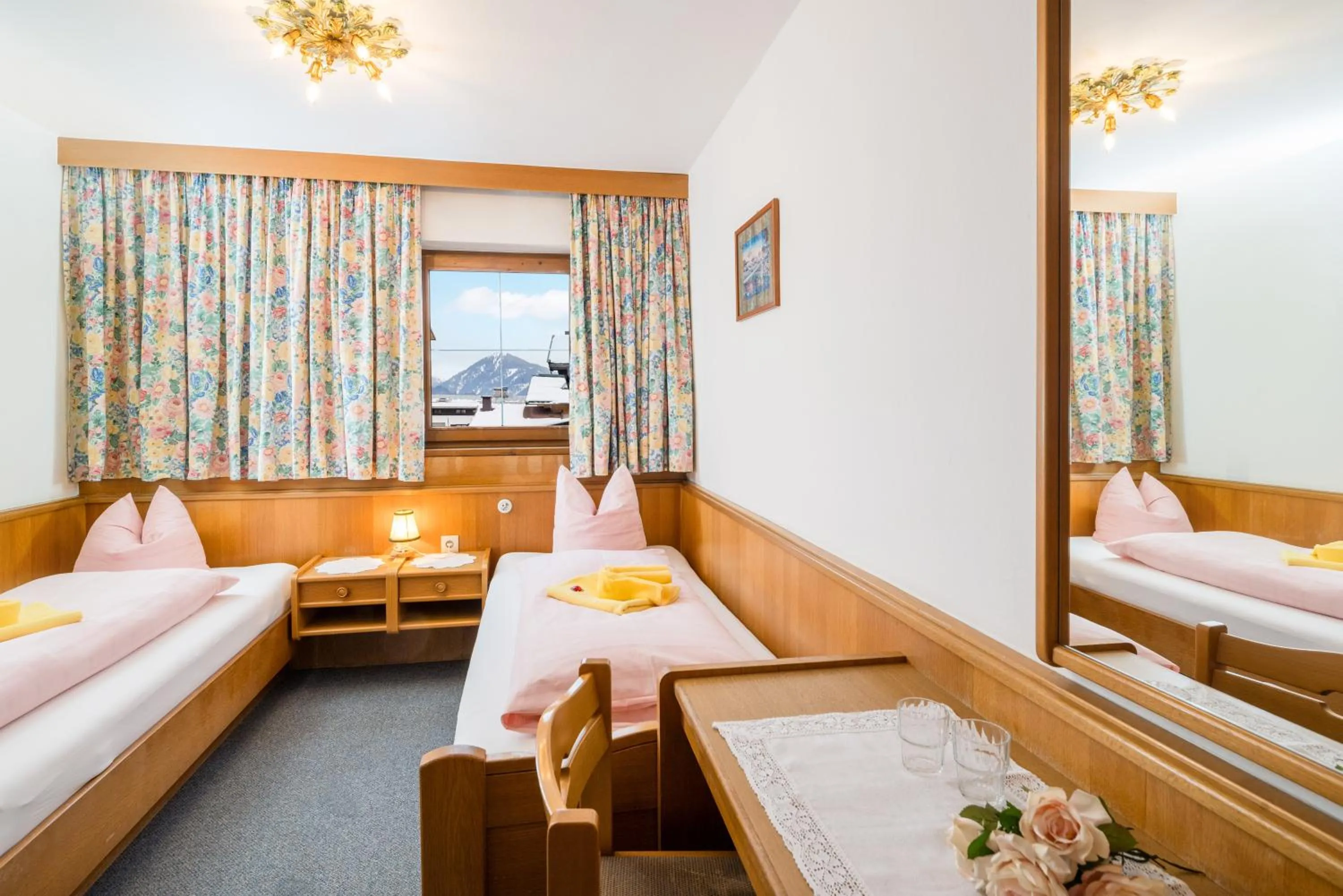 Bed in Pension Rainhof