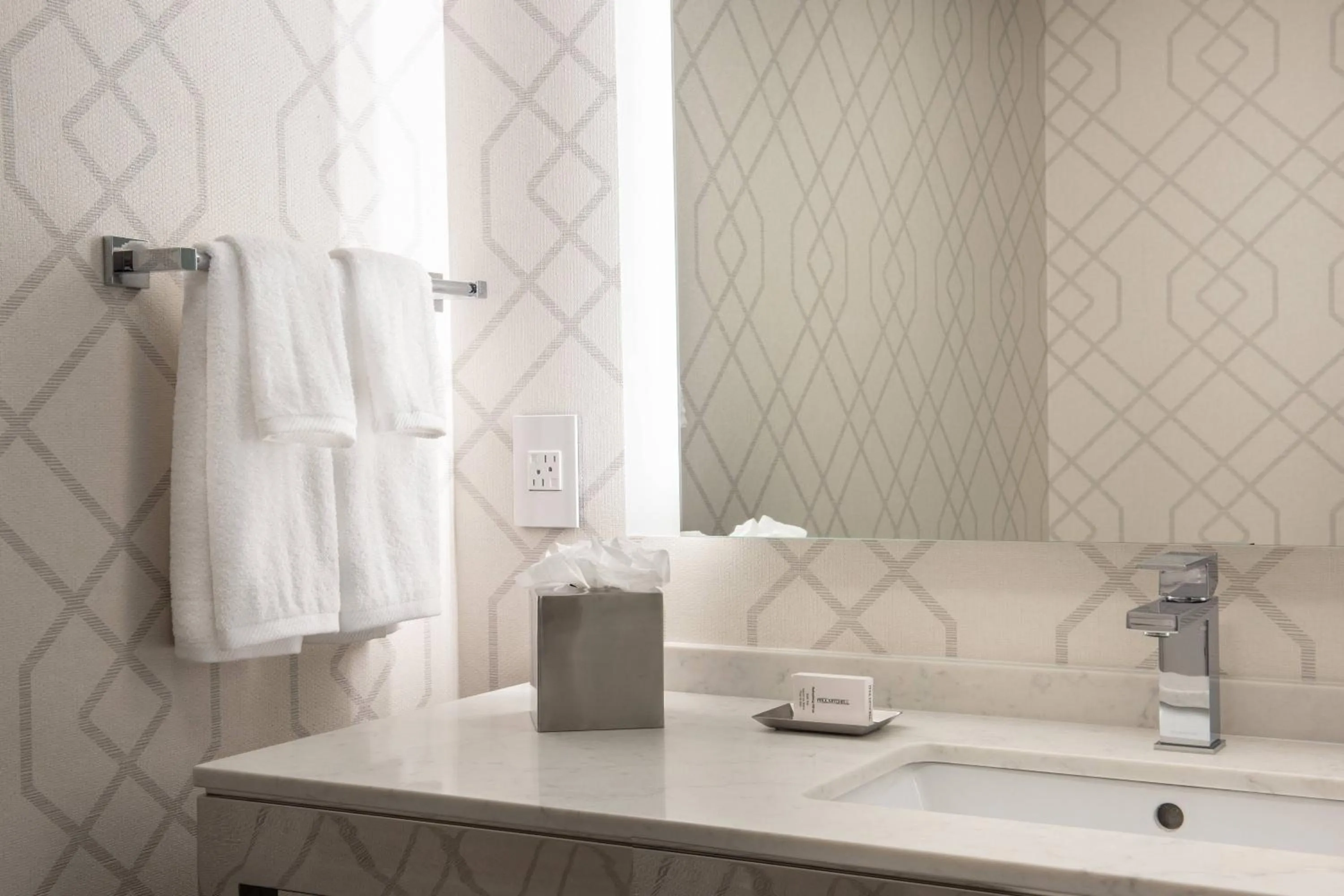 Bathroom in Residence Inn by Marriott Weehawken