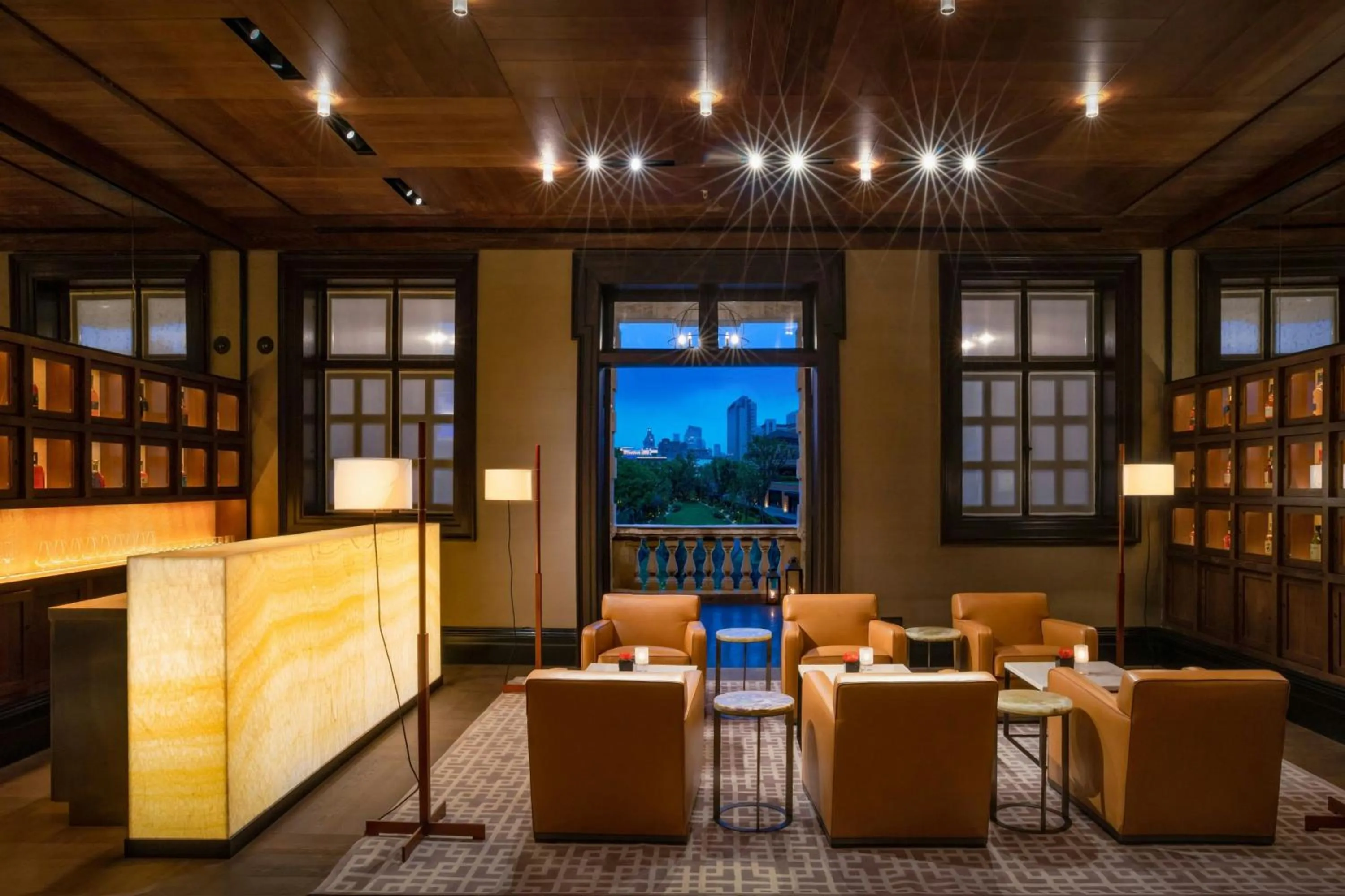 Lounge or bar in Bulgari Hotel Shanghai