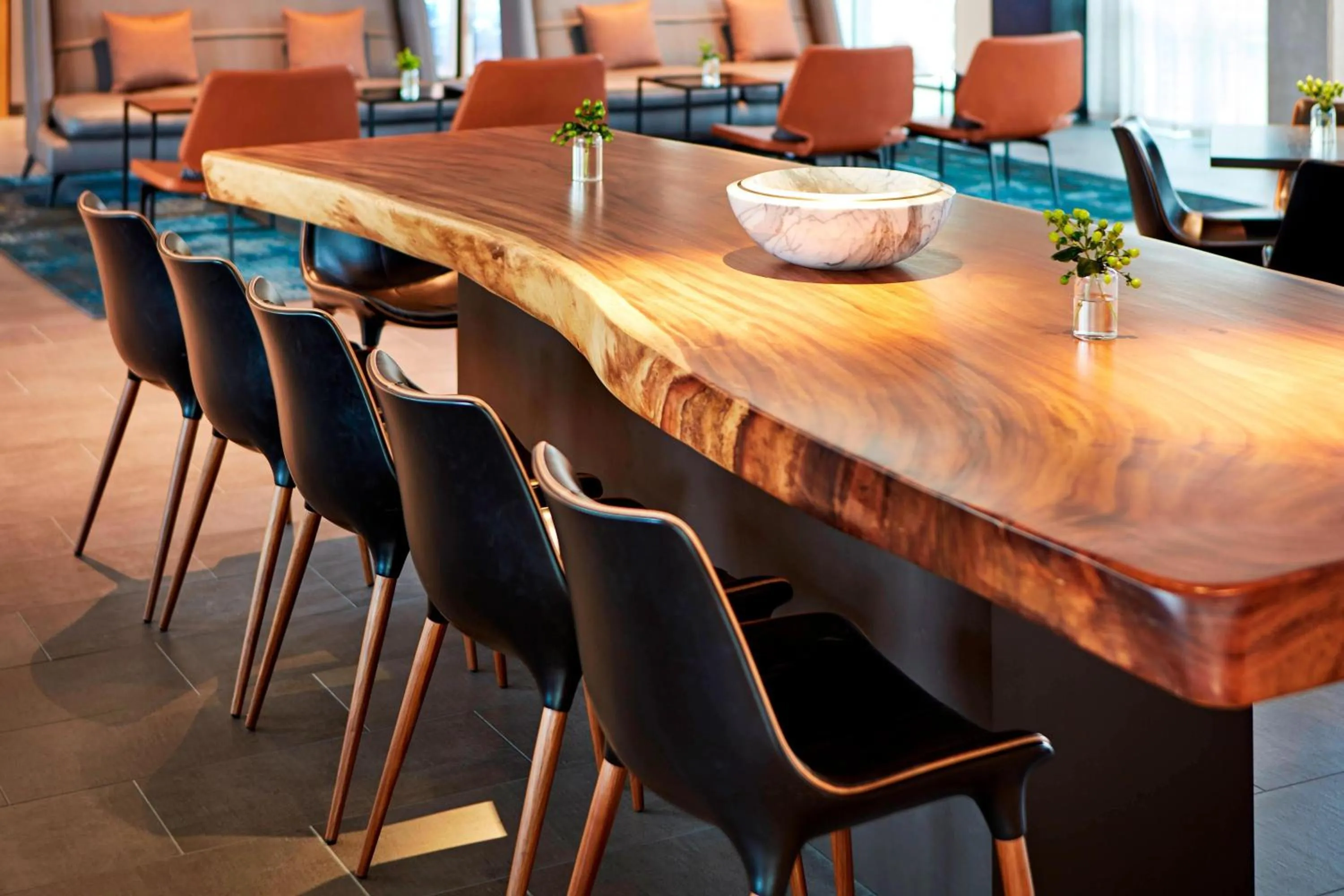 Lobby or reception in AC Hotel by Marriott Sunnyvale Cupertino