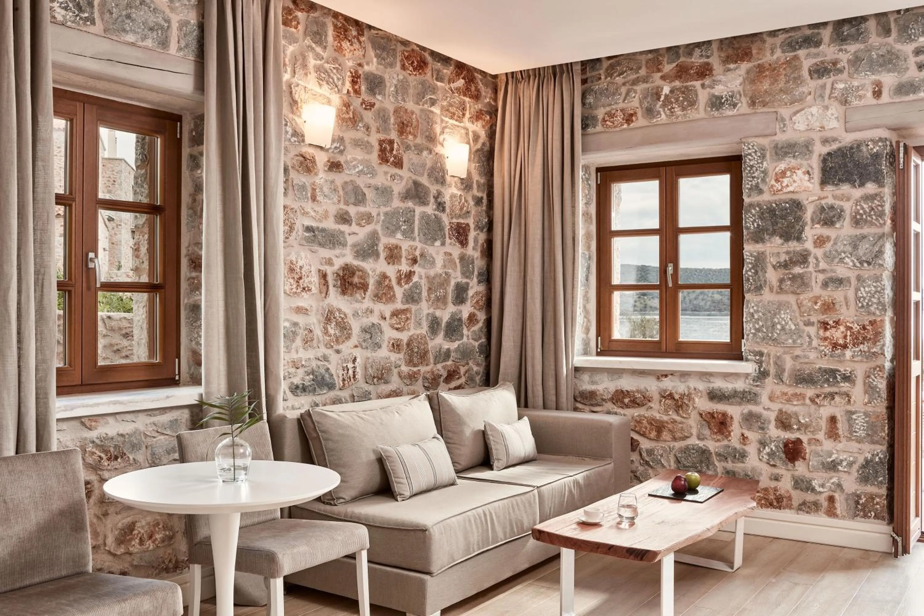 Seating area in 100 Rizes Seaside Resort- Small Luxury Hotels of the World