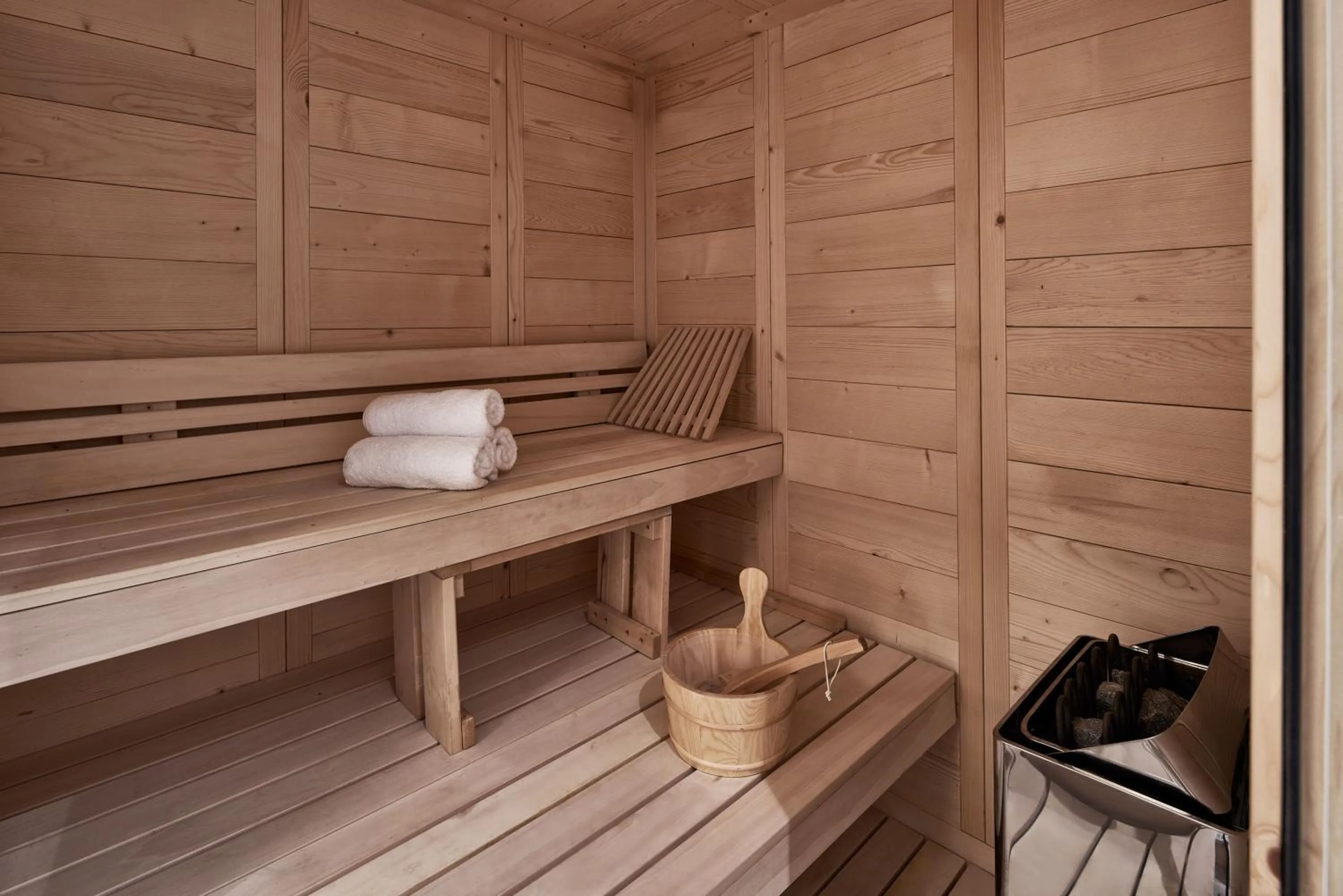 Sauna in 100 Rizes Seaside Resort- Small Luxury Hotels of the World