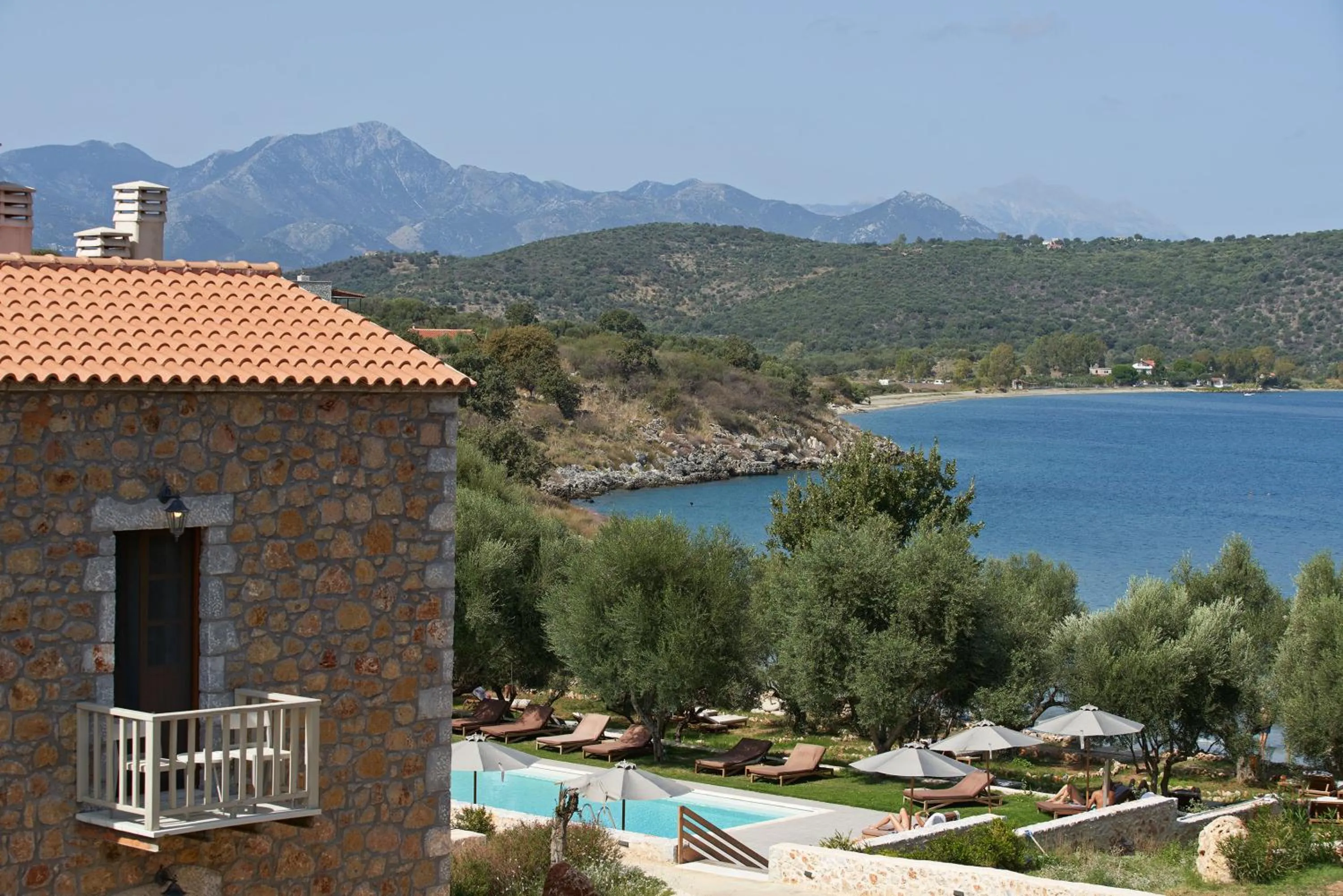 Pool view in 100 Rizes Seaside Resort- Small Luxury Hotels of the World