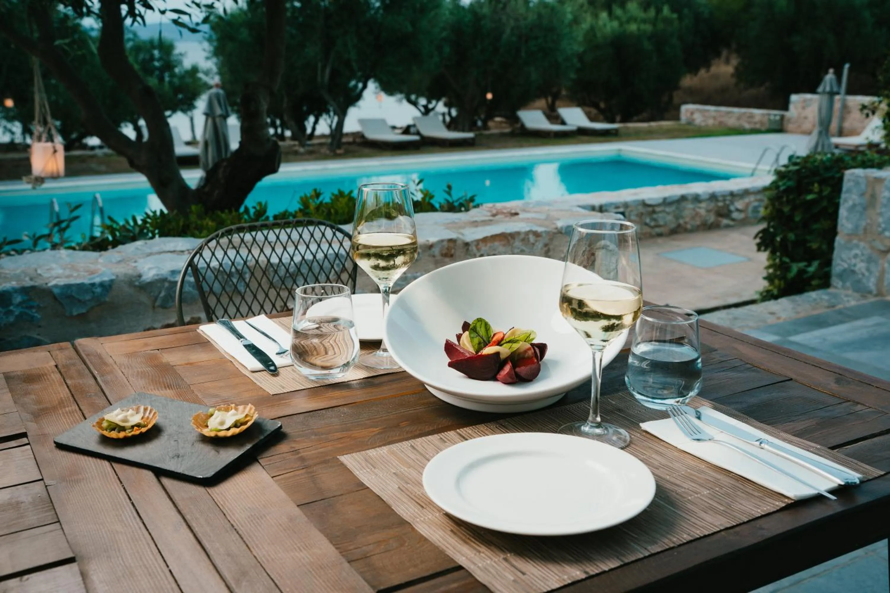 Food and drinks in 100 Rizes Seaside Resort- Small Luxury Hotels of the World