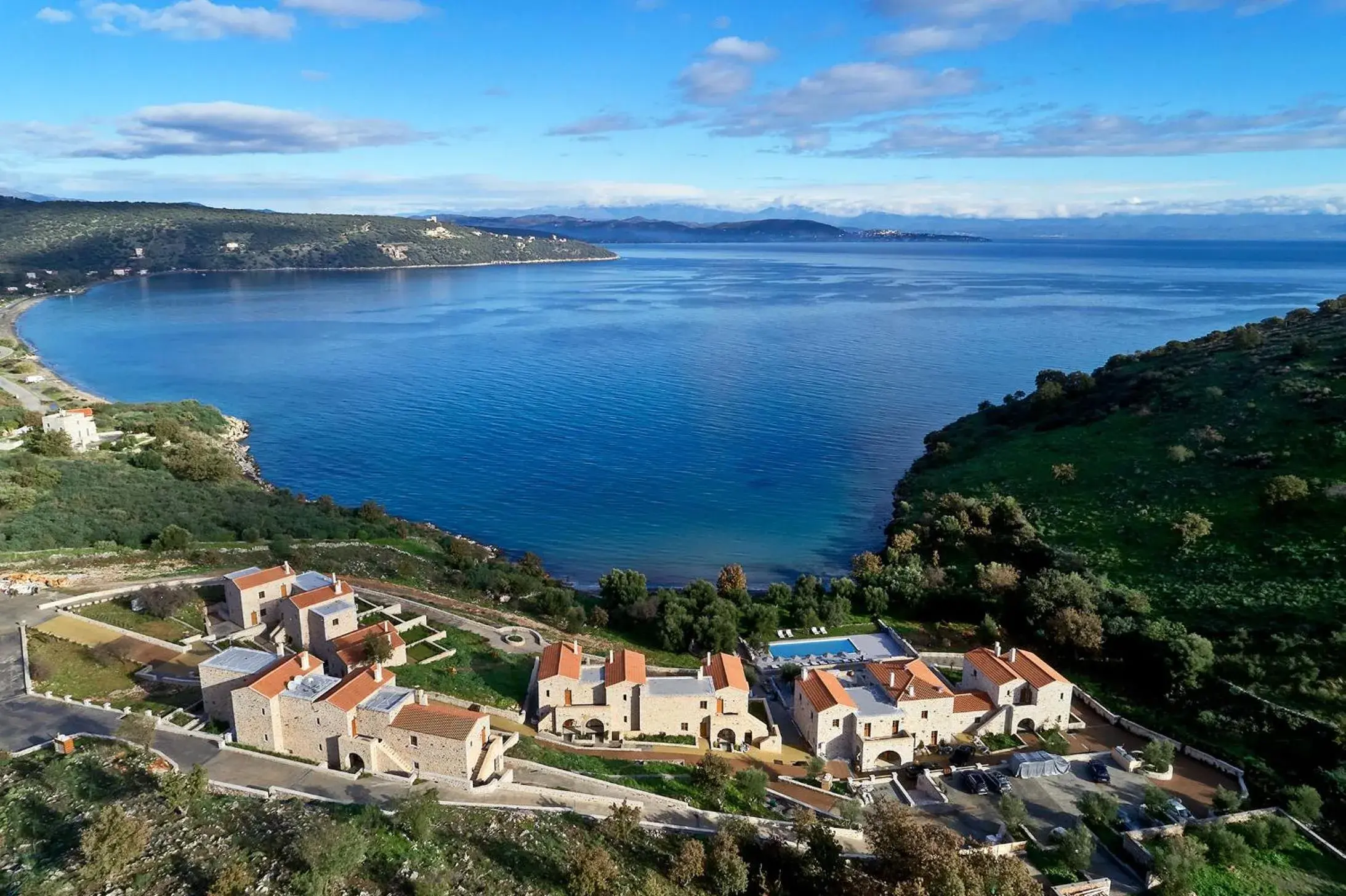 Bird's eye view in 100 Rizes Seaside Resort- Small Luxury Hotels of the World Bird's eye view in 100 Rizes Seaside Resort- Small Luxury Hotels of the World