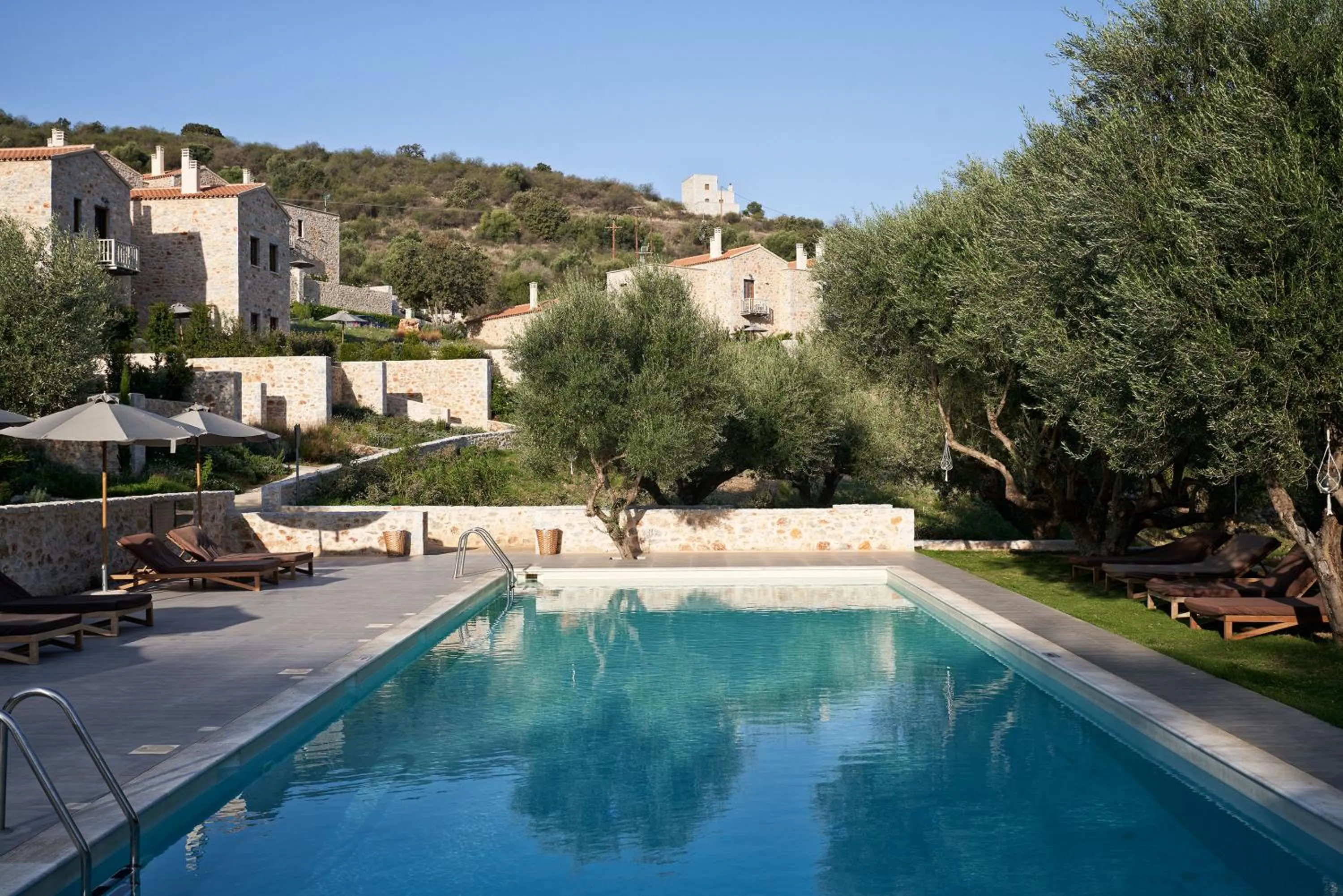 Swimming pool in 100 Rizes Seaside Resort- Small Luxury Hotels of the World