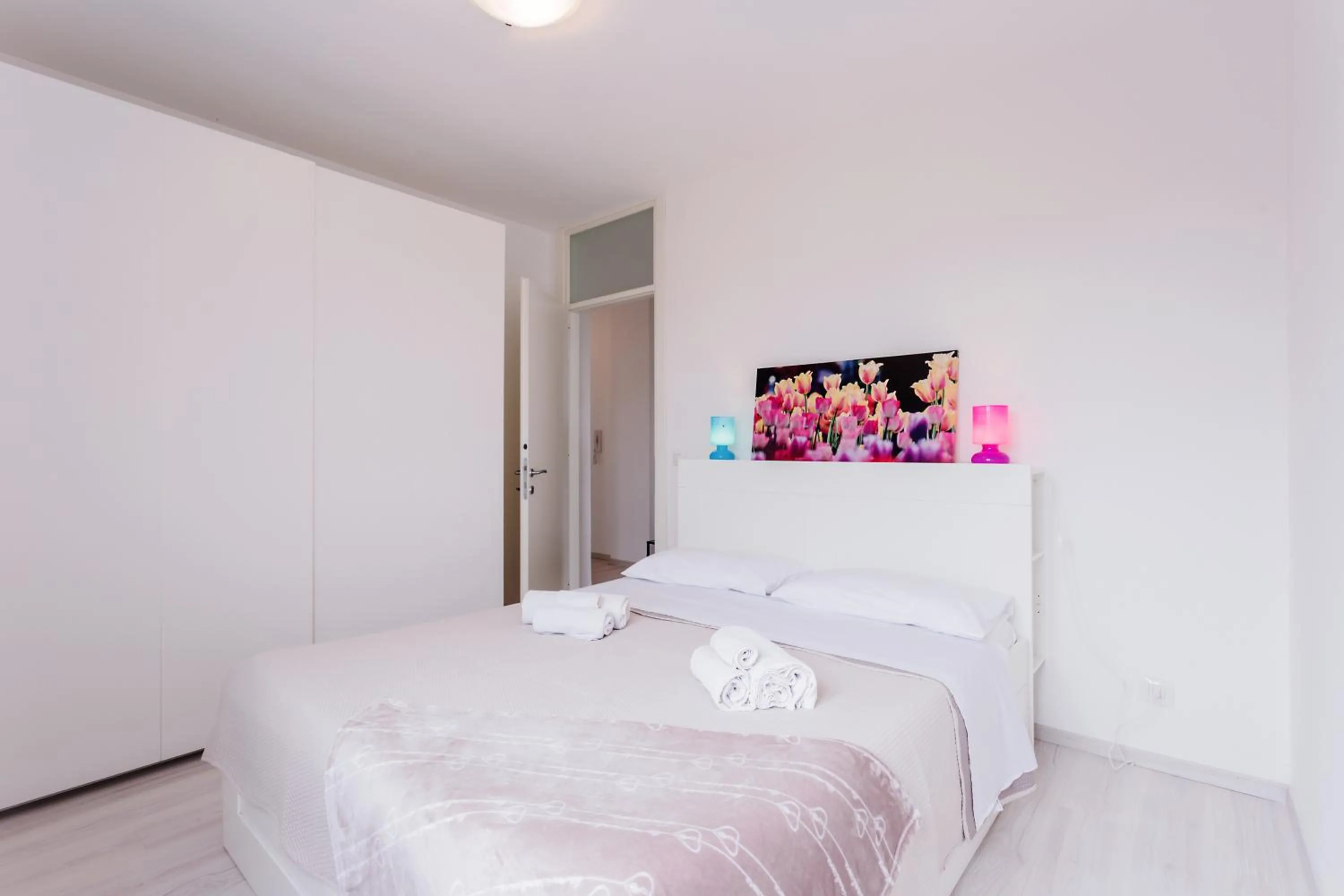 Bedroom, Bed in GuestHost - Bilocale Via Forni