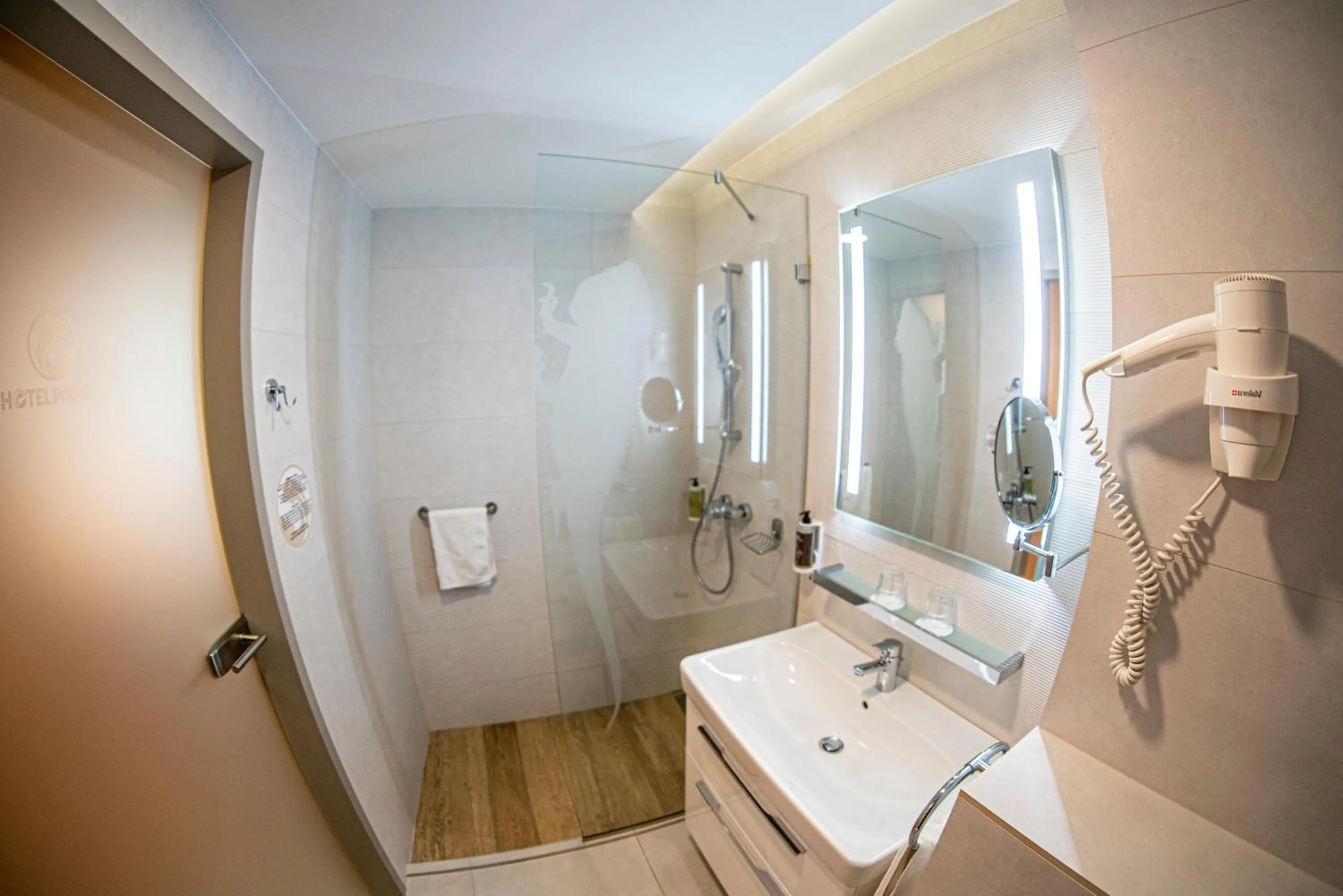 Bathroom in Pangea Hotel