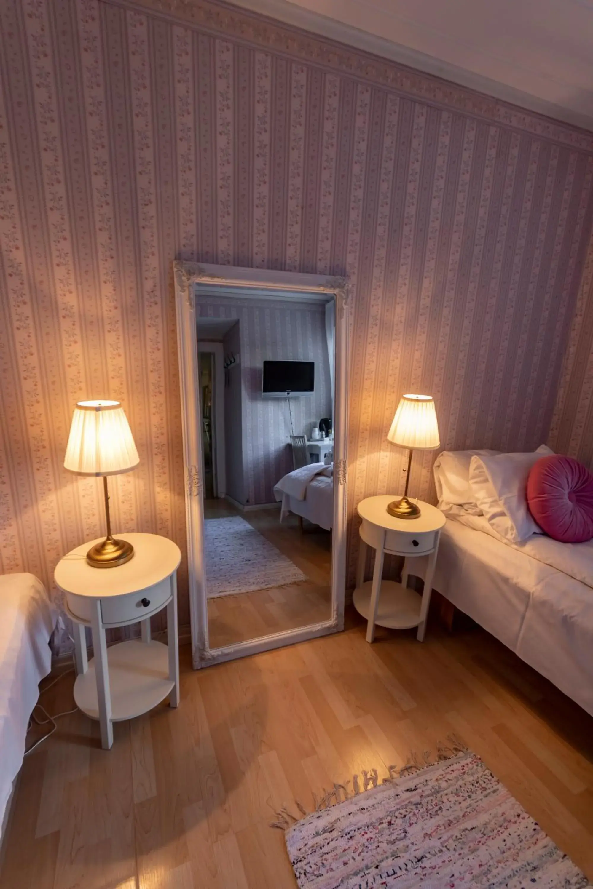 Standard Twin Room with Garden View in Hotel Pensionat Granparken Standard Twin Room with Garden View in Hotel Pensionat Granparken