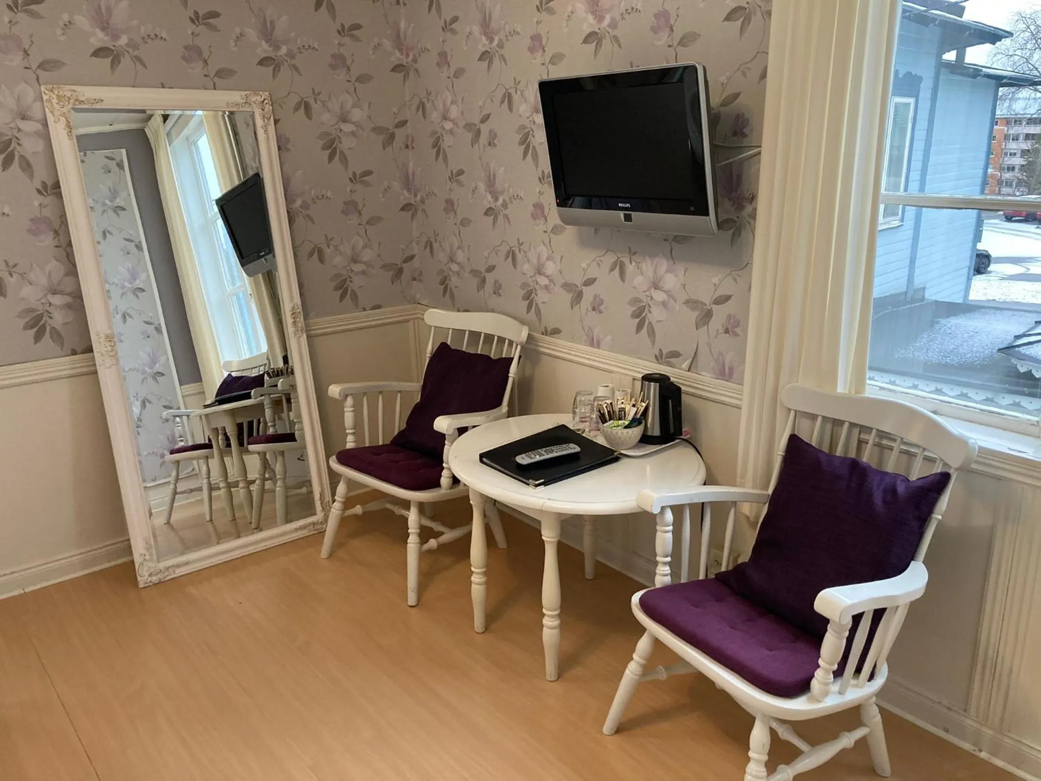 Seating area in Hotel Pensionat Granparken