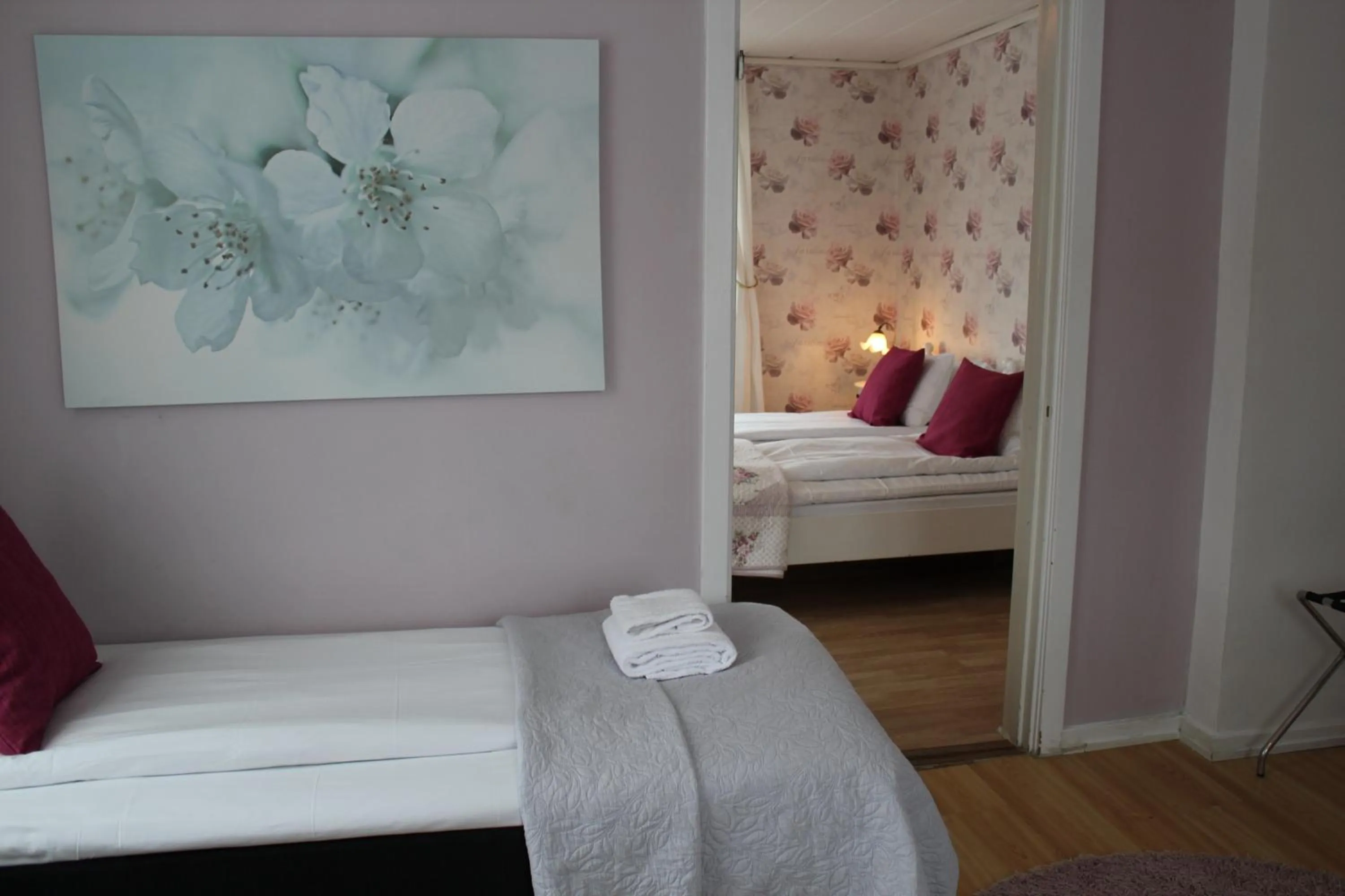 Bed in Hotel Pensionat Granparken