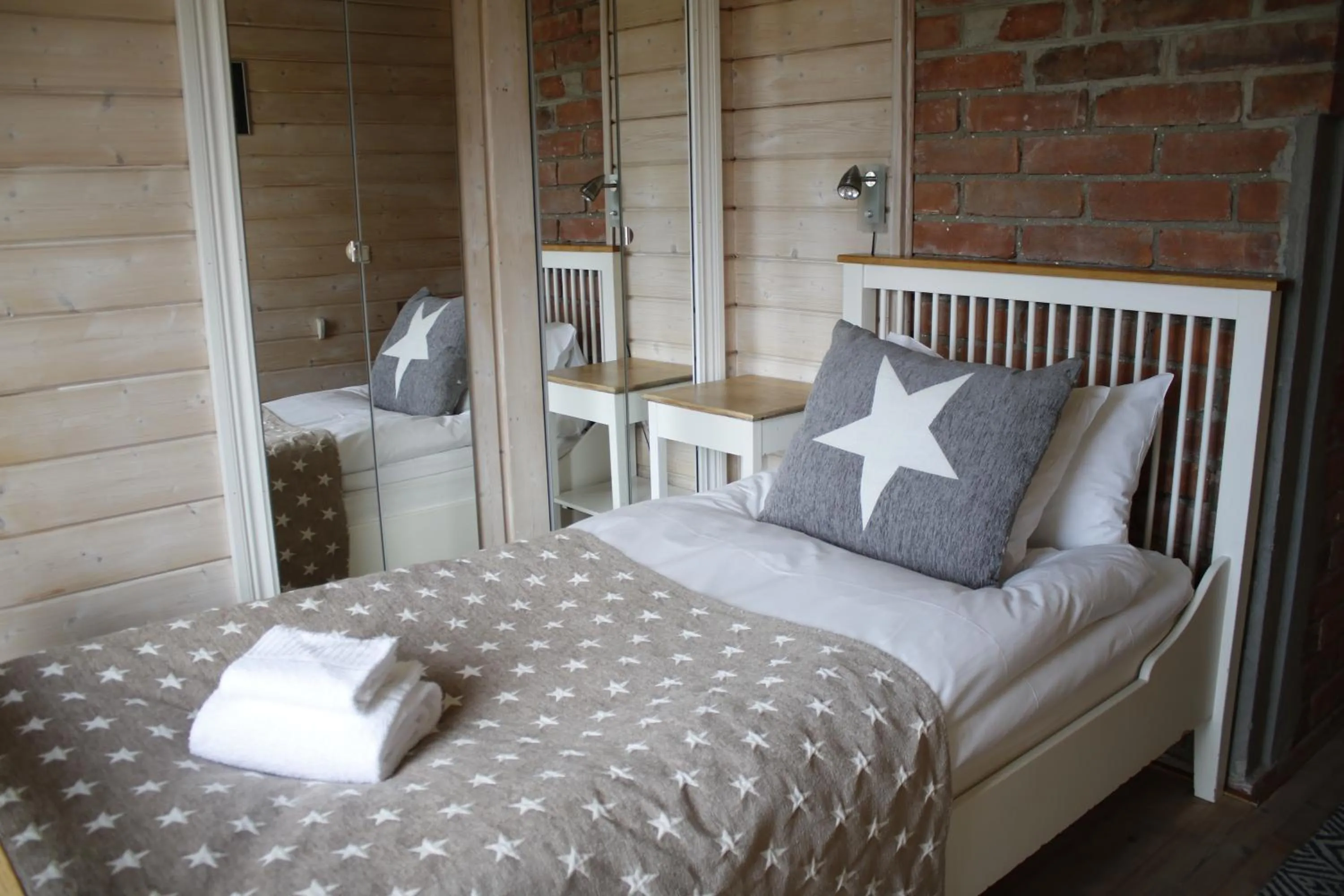 Bed in Hotel Pensionat Granparken