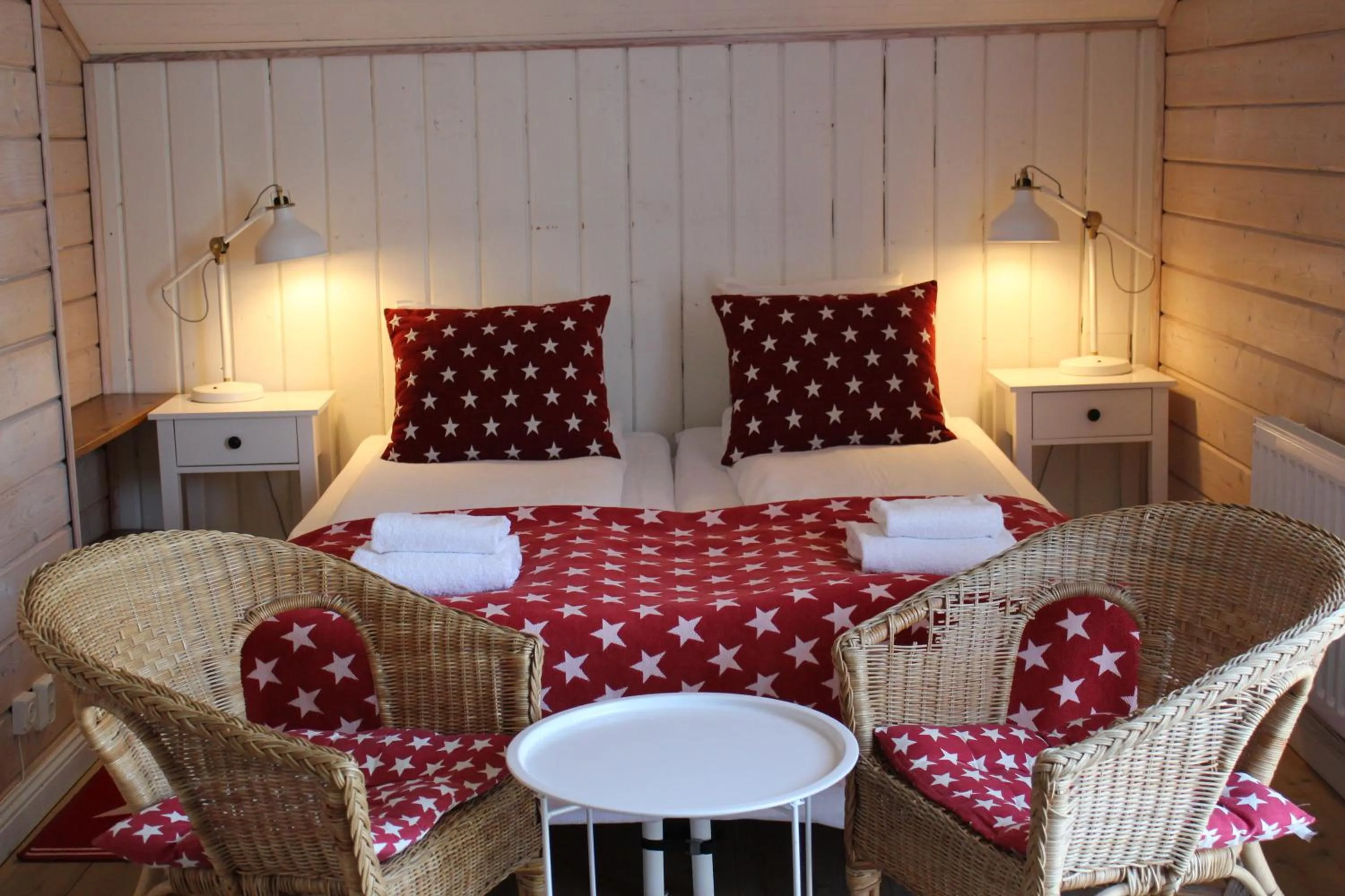 Bed in Hotel Pensionat Granparken