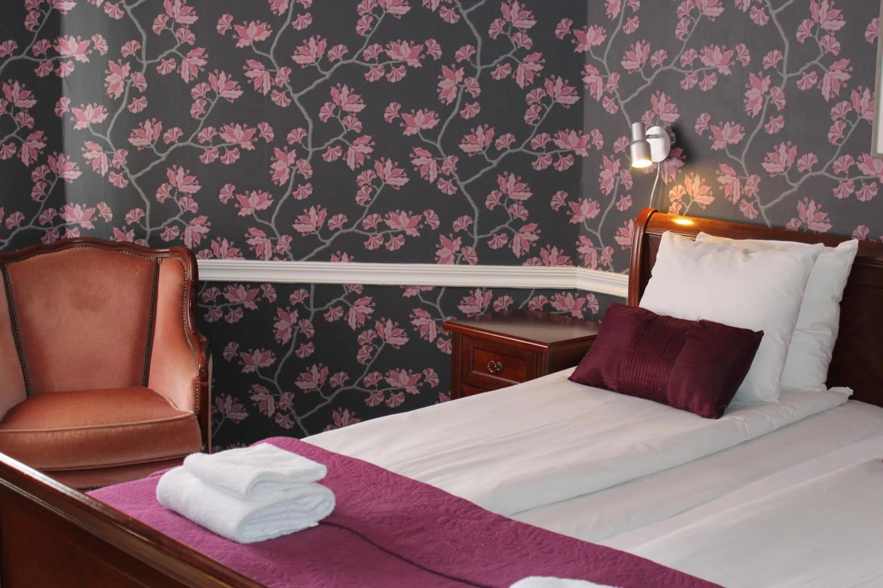 Bed in Hotel Pensionat Granparken