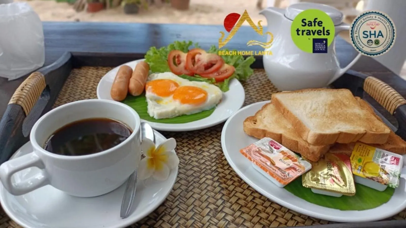 Breakfast in Beach Home Lanta