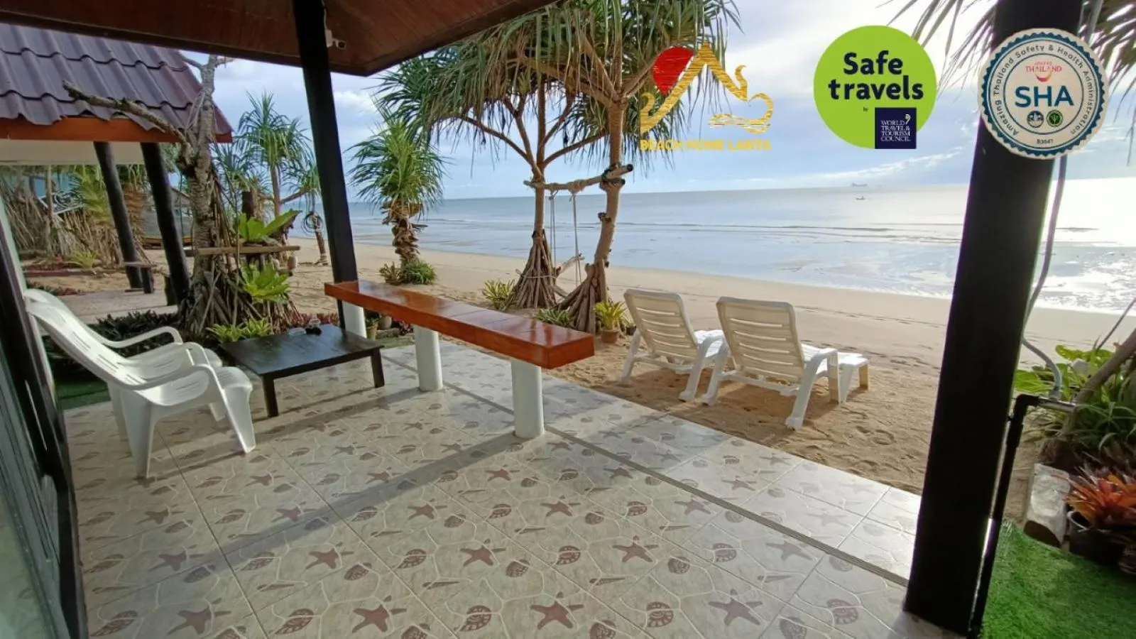 Patio in Beach Home Lanta