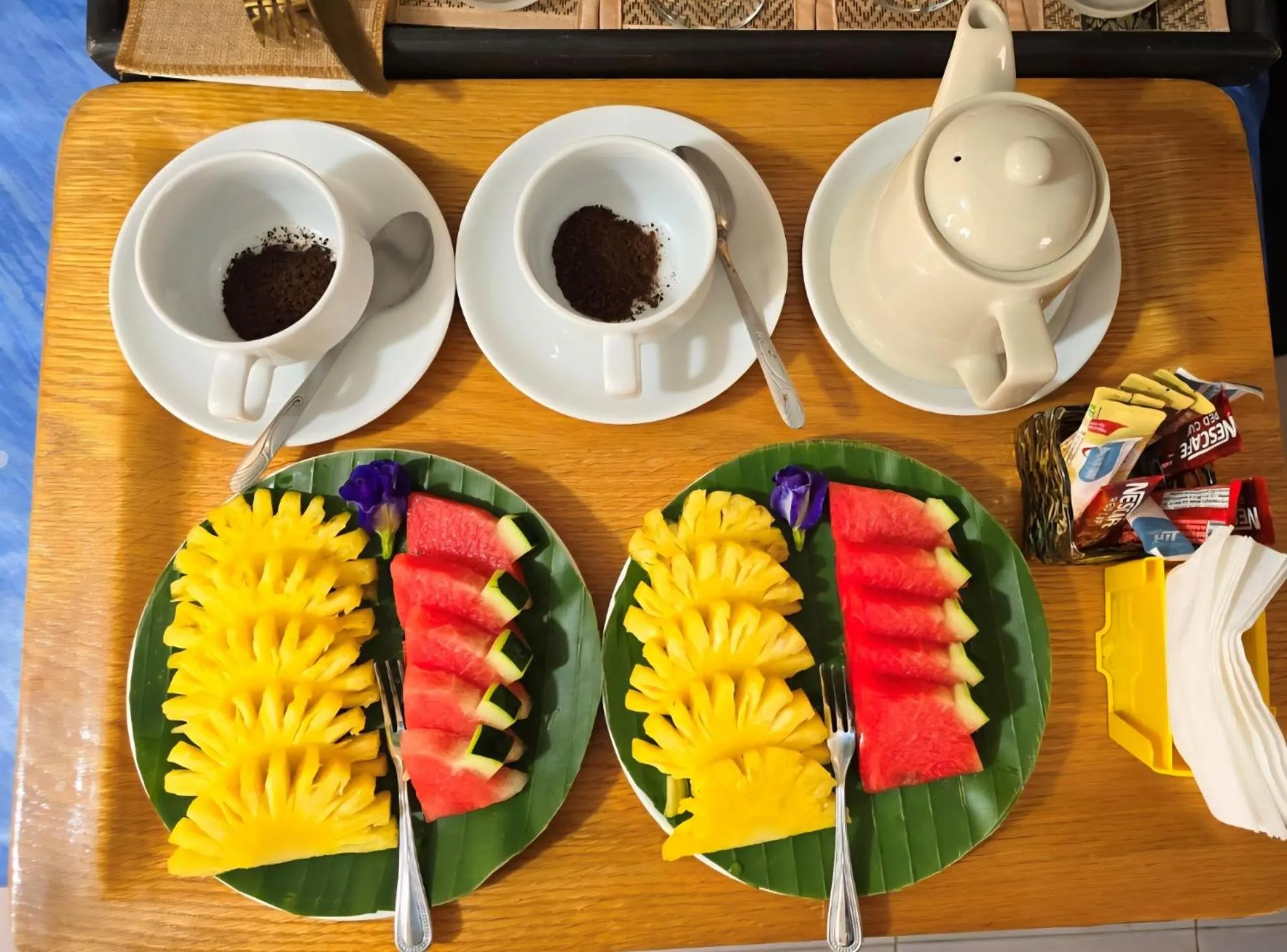 Breakfast in Beach Home Lanta